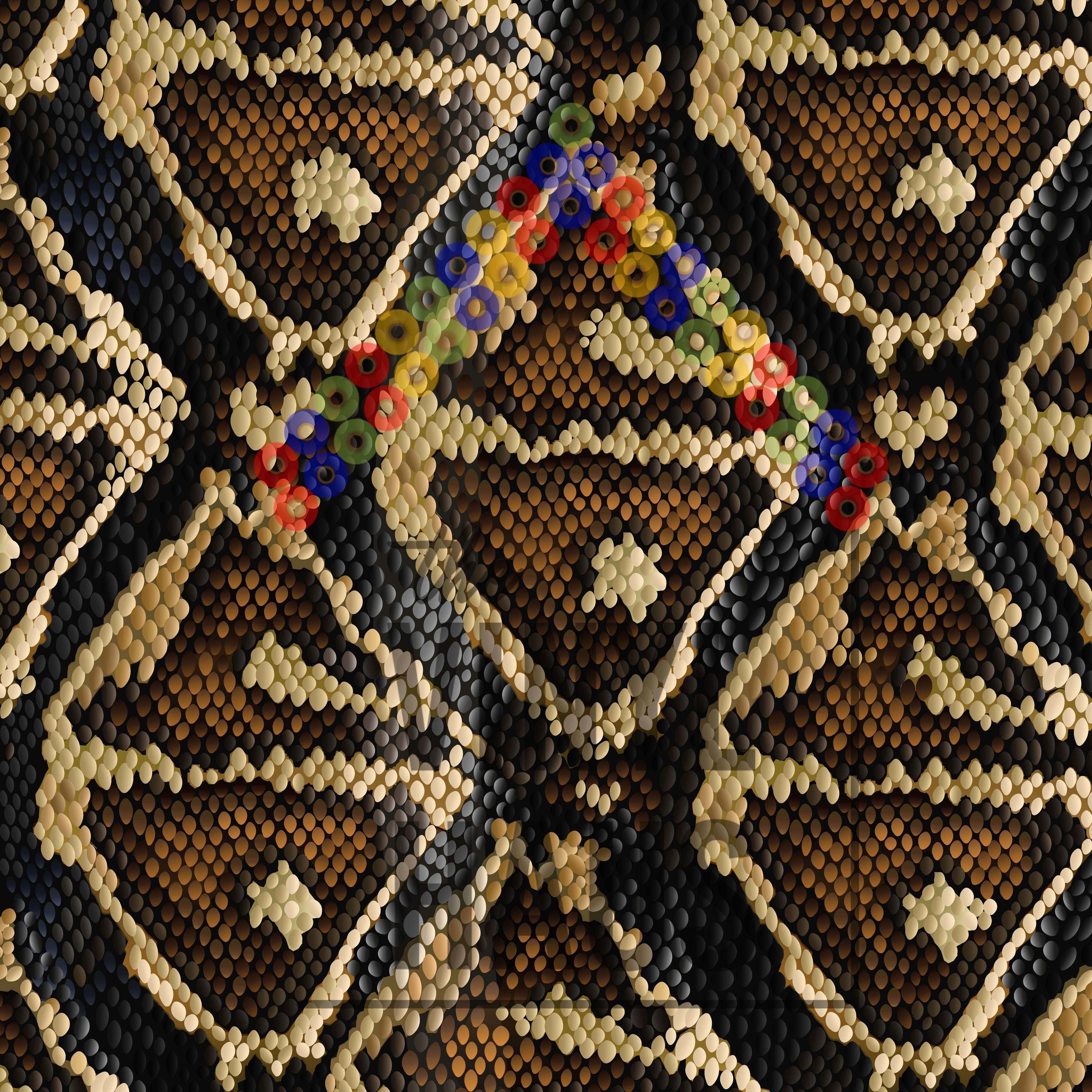 Snake Skin Pattern Vinyl 12" x 12" - The Vinyl Haus Main image