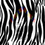 Zebra Pattern Vinyl 12" x 12" - The Vinyl Haus