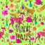 Magical Deer Green Background Pattern Vinyl 12" x 12" - The Vinyl Haus