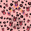 Easter Bunny Cheetah Pattern Vinyl 12" x 12" - The Vinyl Haus