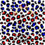 4th of July Cheetah Pattern Vinyl 12" x 12" - The Vinyl Haus