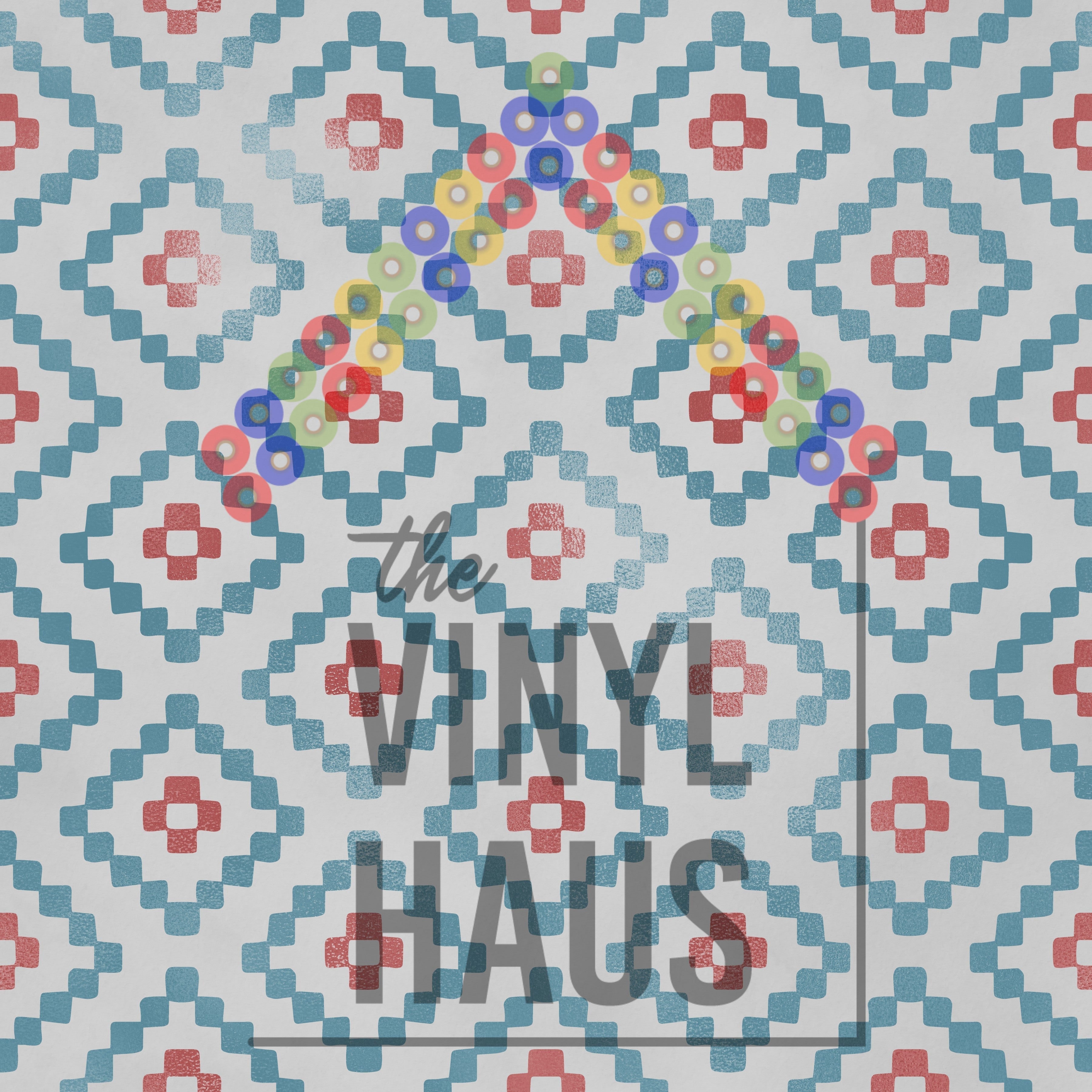 4th of July Pattern Vinyl 12" x 12" - The Vinyl Haus Main image