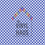 Blue and White Checkered Pattern Vinyl 12" x 12" - The Vinyl Haus