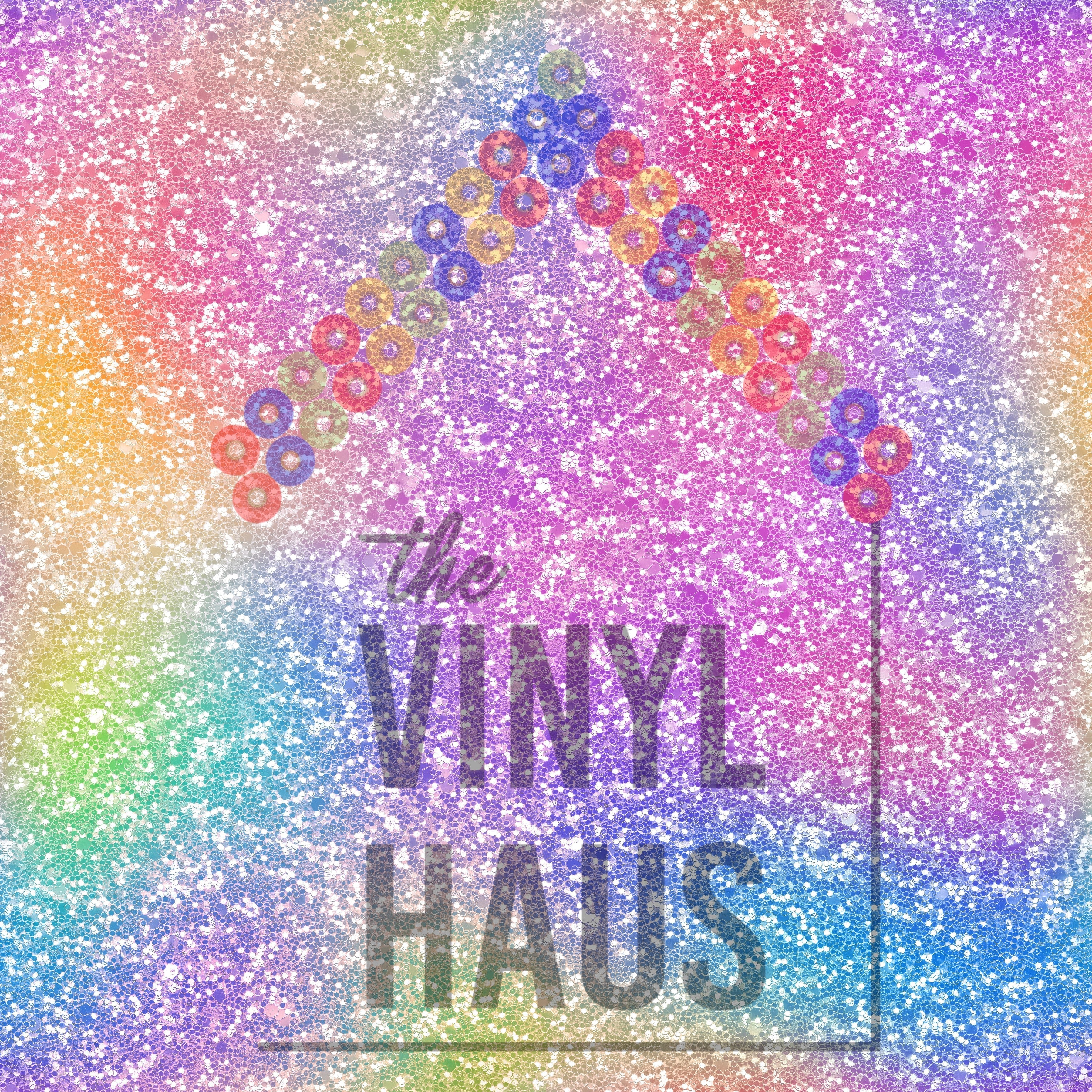 Rainbow PRIDE Pattern Vinyl 12" x 12" - The Vinyl Haus Main image