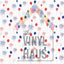 4th of July  Fireworks and Balloons Pattern Vinyl 12" x 12" - The Vinyl Haus