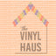 Fall Orange/White clouds Pattern Vinyl 12" x 12" - The Vinyl Haus