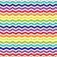 Rainbow Chevron Pattern Vinyl 12" x 12" - The Vinyl Haus