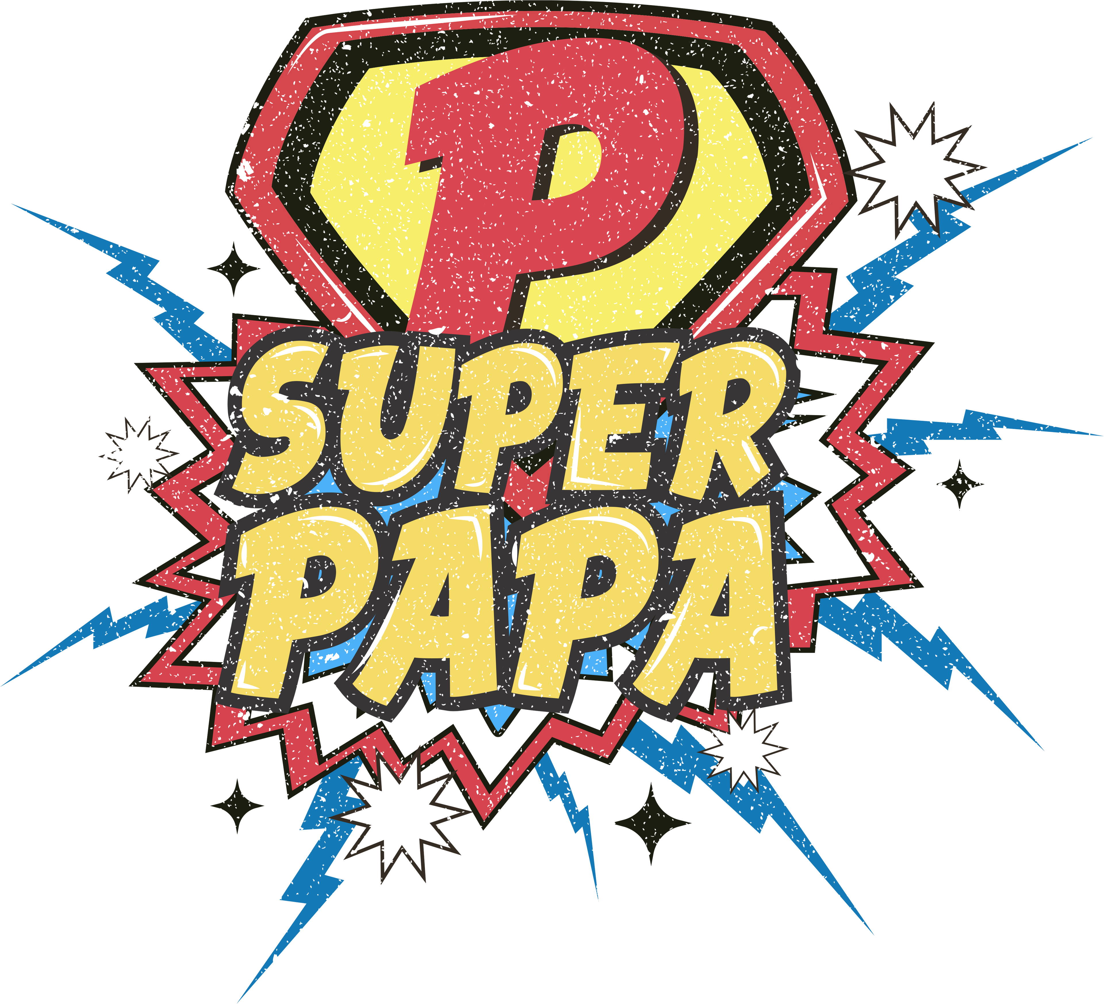 Sublimation Prints - Super Papa - The Vinyl Haus