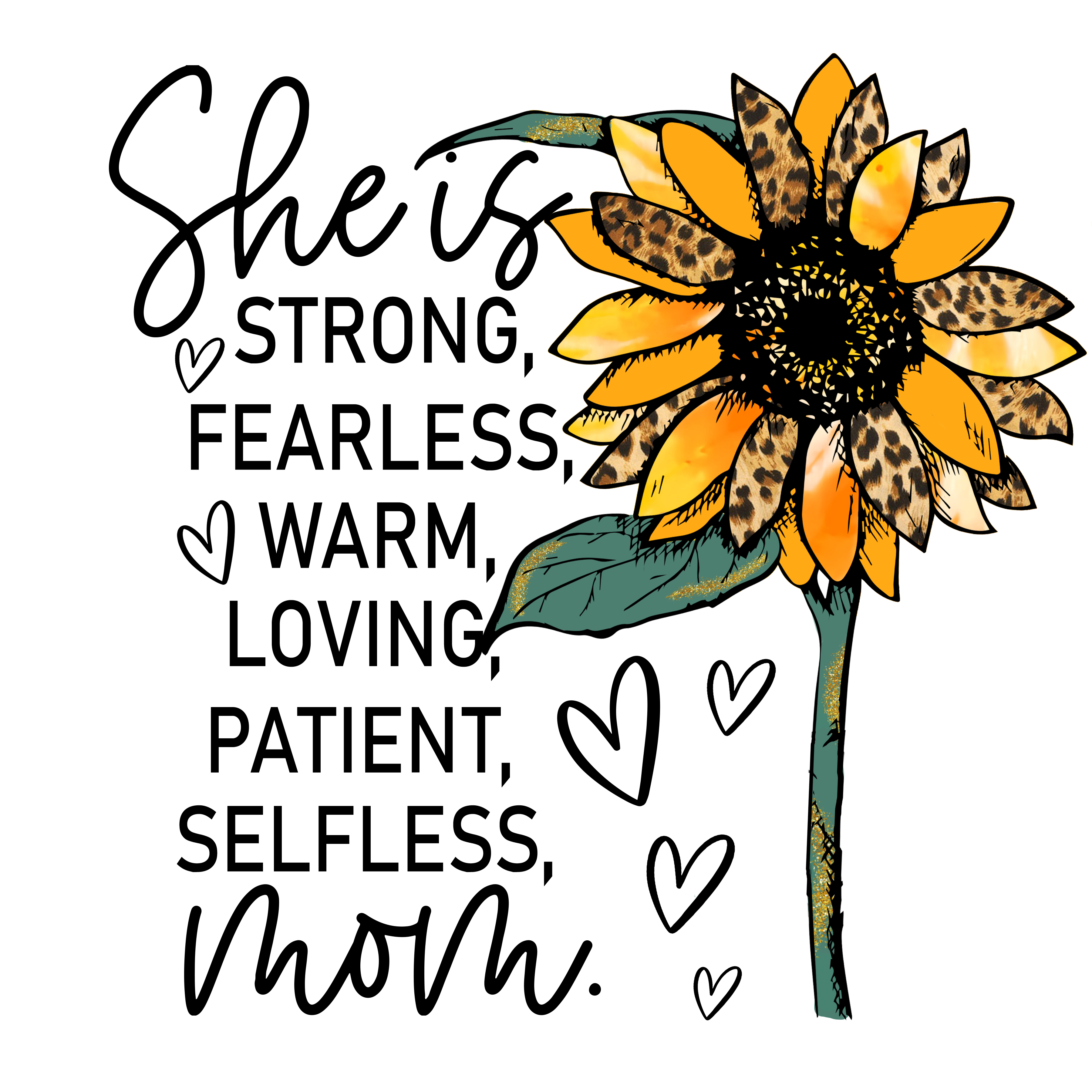 Sublimation Prints - Selfless Mom - The Vinyl Haus