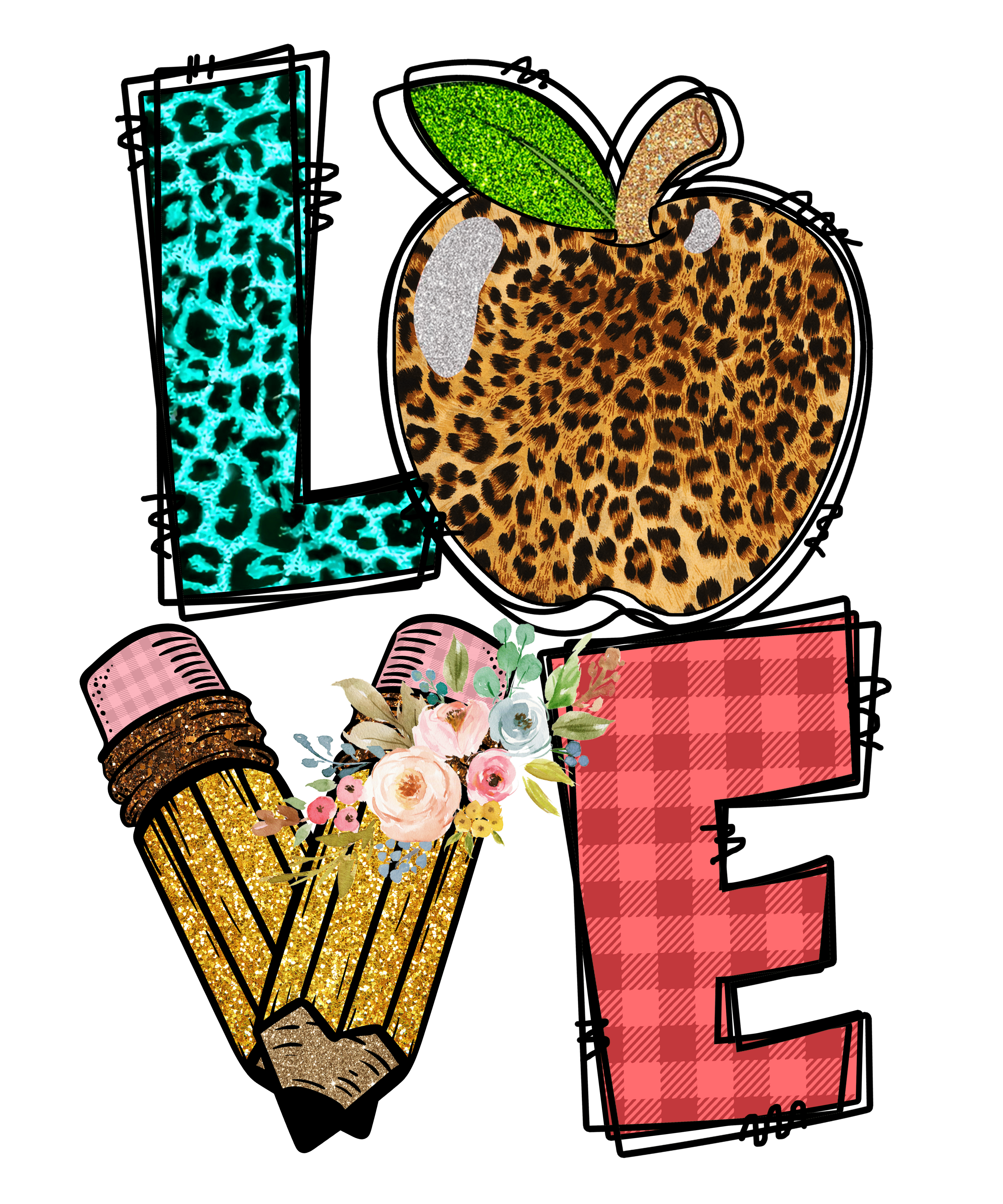Sublimation Prints - LOVE - The Vinyl Haus