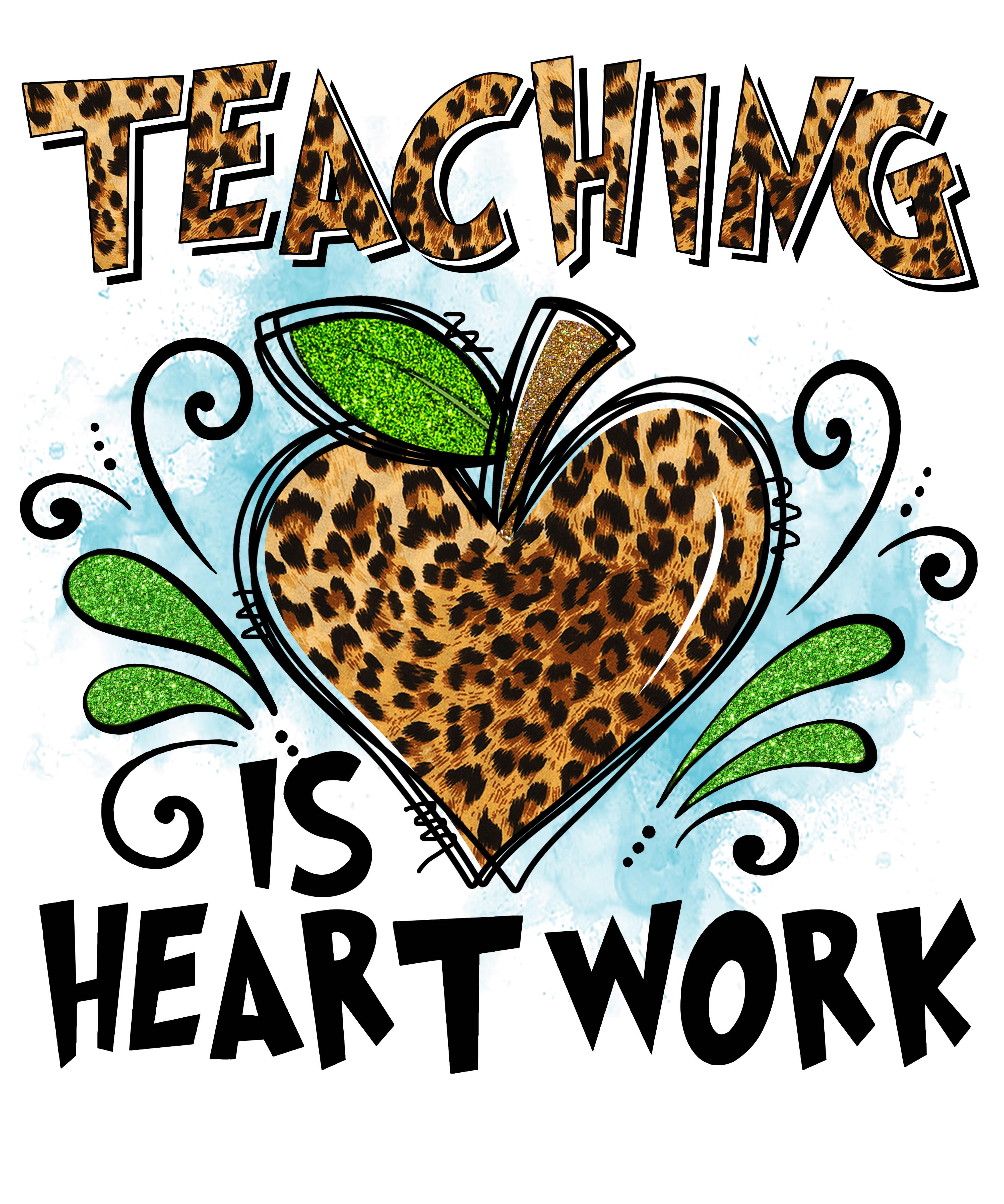 Sublimation Prints - Heart Work - The Vinyl Haus Main image