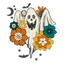 HTV Prints - Retro Daisy Ghost - The Vinyl Haus