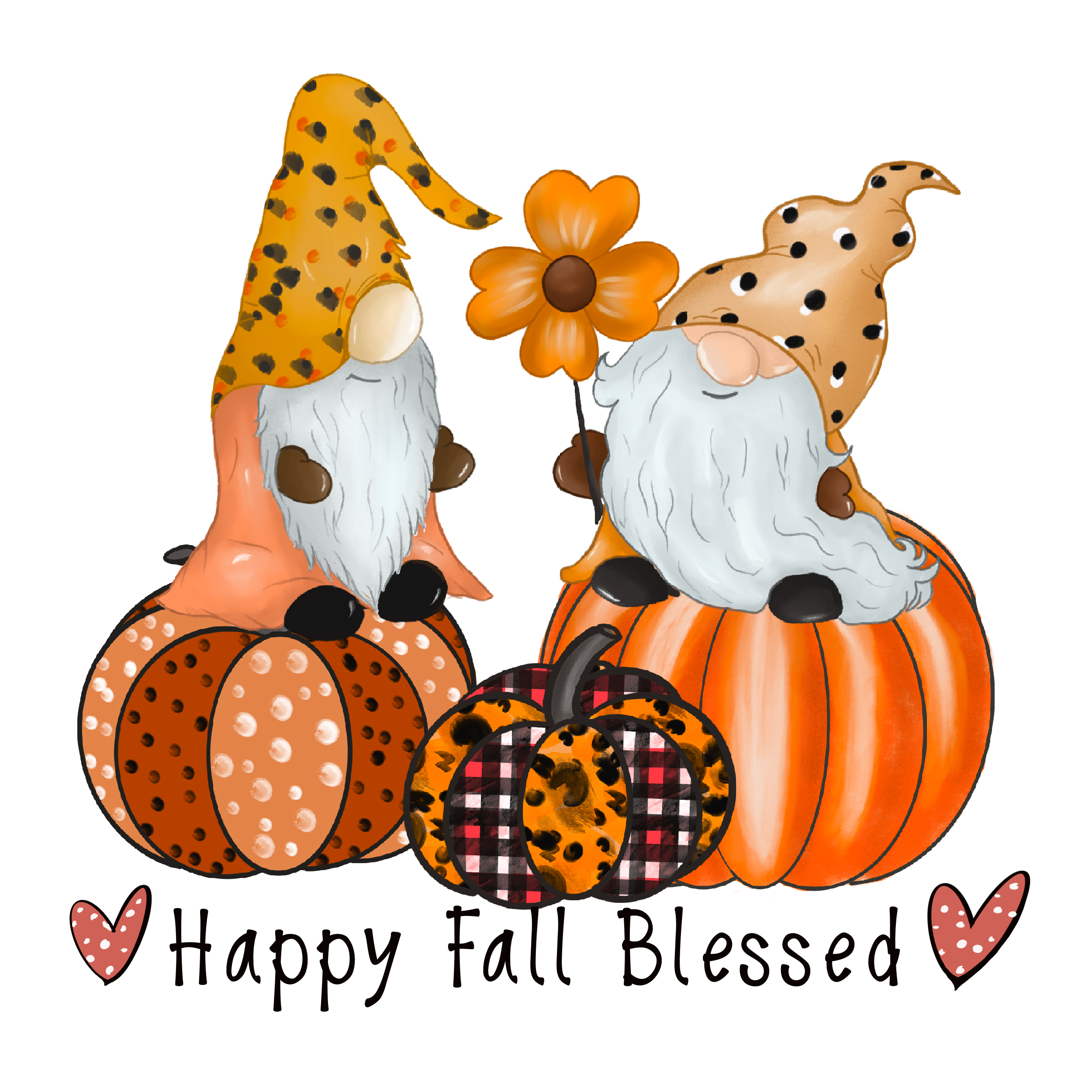 Sublimation Prints - Fall Gnomes - The Vinyl Haus