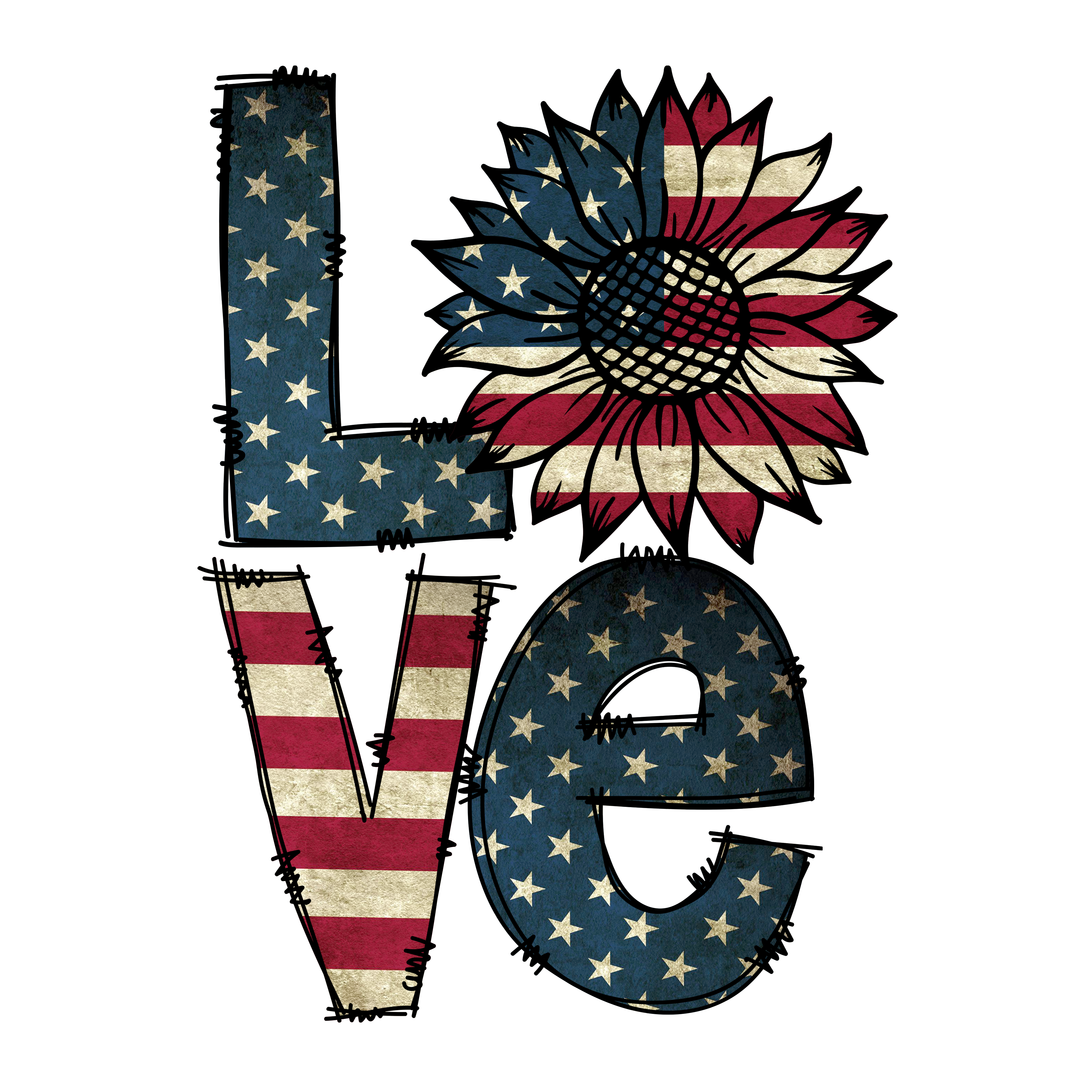 Sublimation Prints - LOVE - The Vinyl Haus Main image