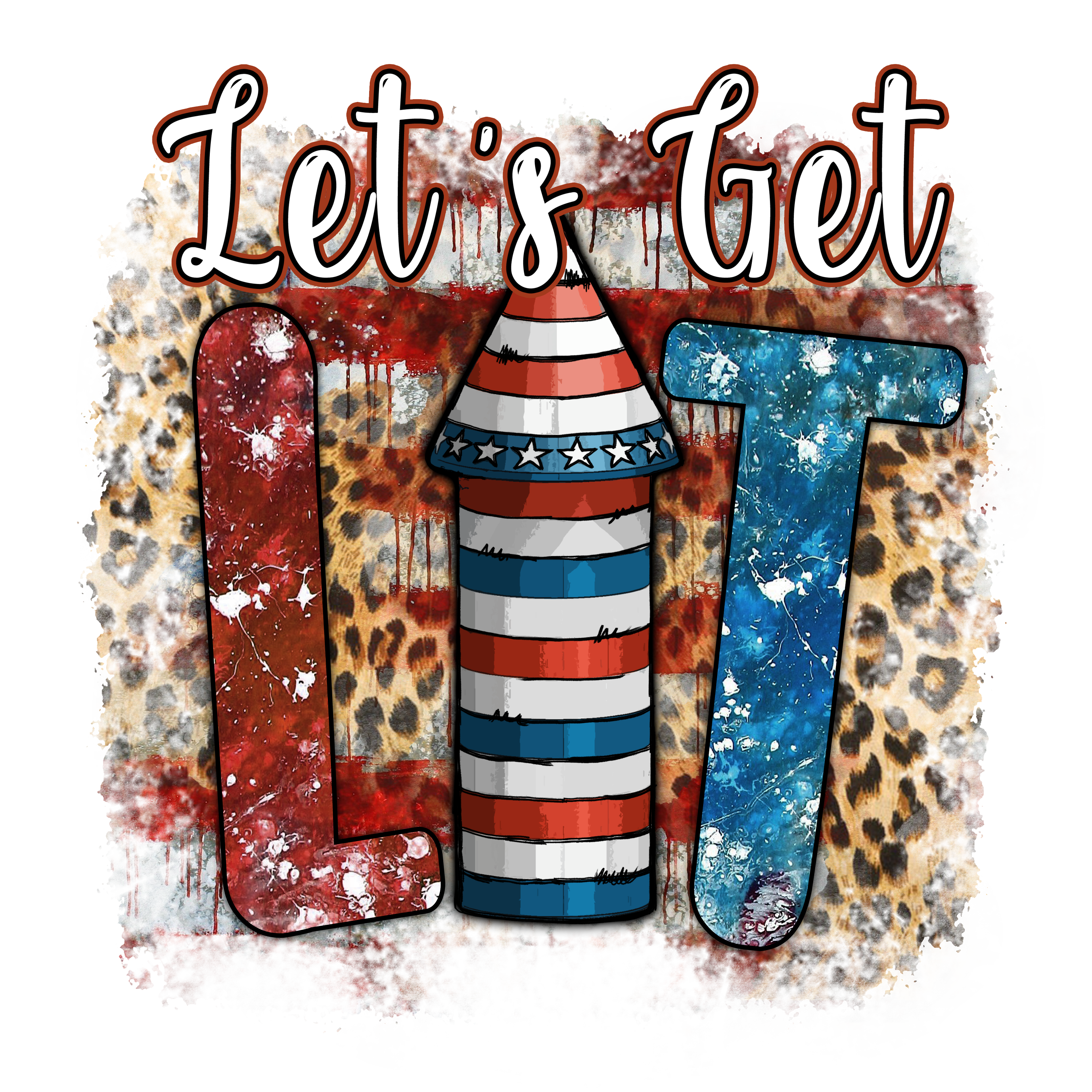 Sublimation Prints - Let's Get Lit - The Vinyl Haus