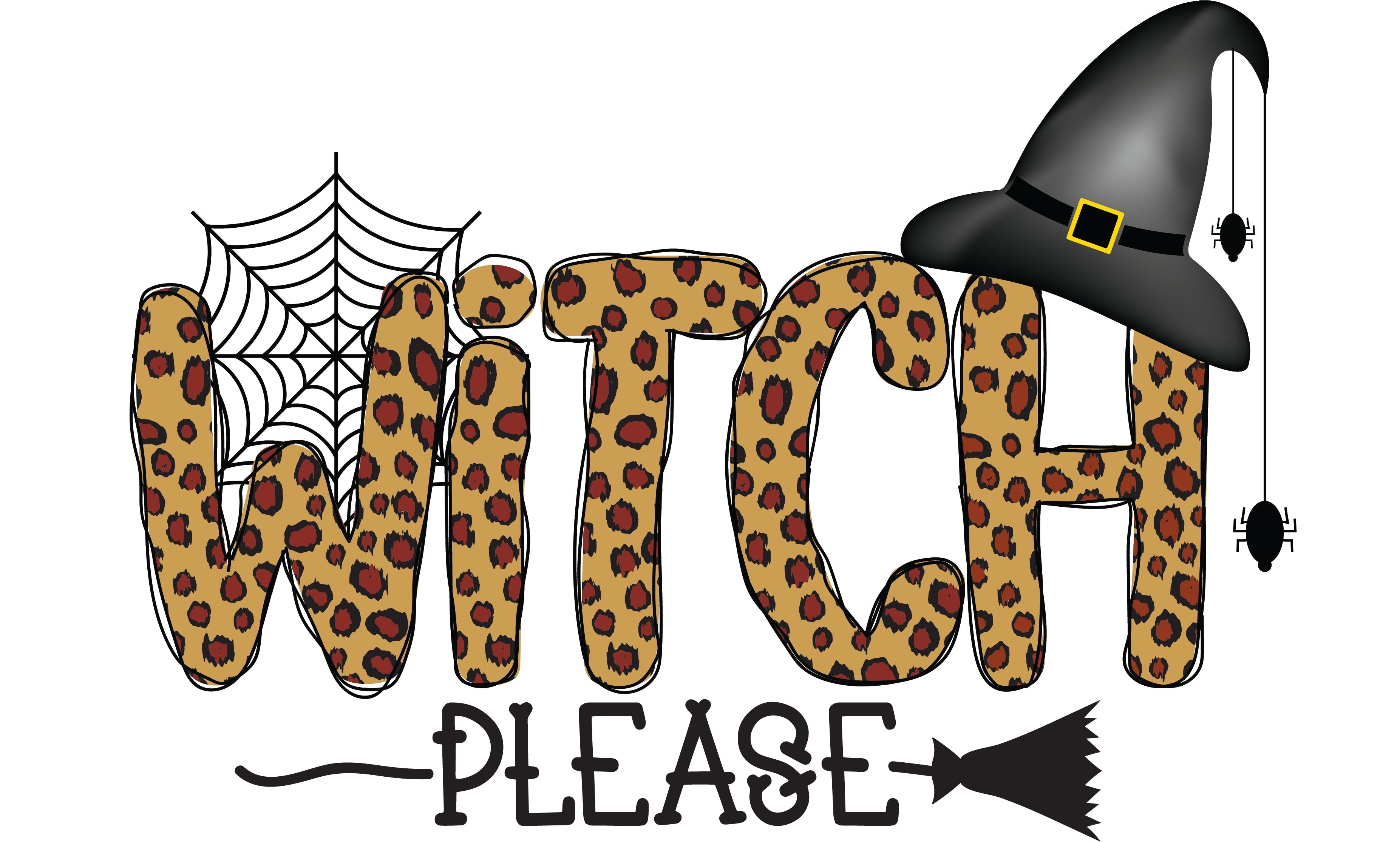 Sublimation Prints - Witch Please - The Vinyl Haus Main image