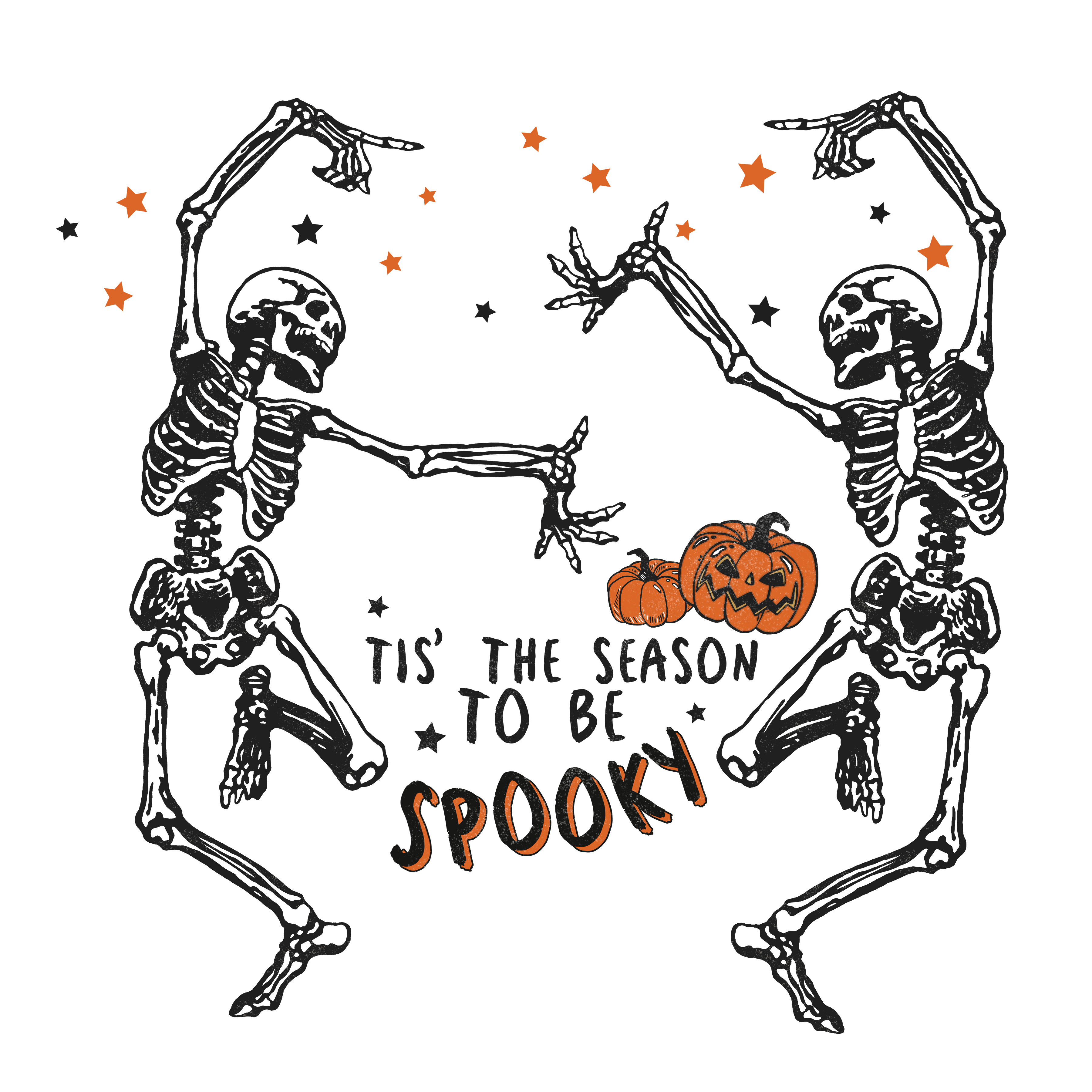 Sublimation Prints - Skeletons Dancing - The Vinyl Haus Main image