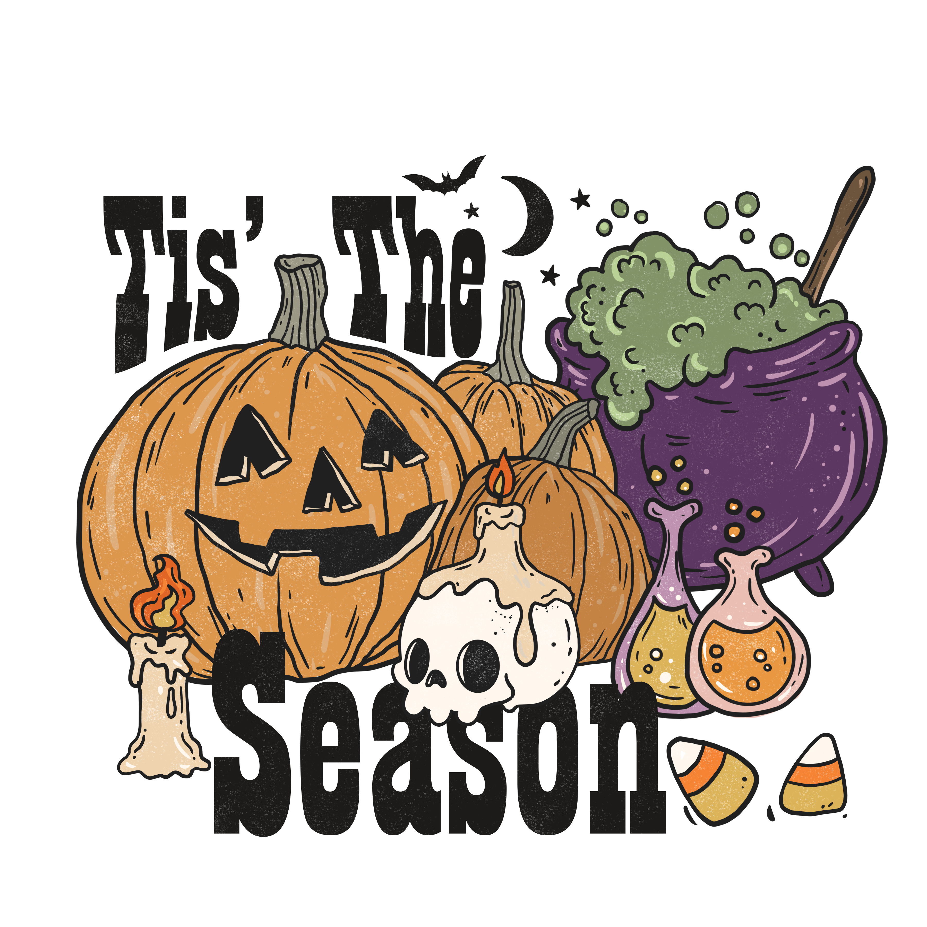 Sublimation Prints - Spooky Tis The Season - The Vinyl Haus Main image