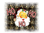 Sublimation Prints - Vintage Santa Leopard Background - The Vinyl Haus