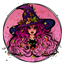 Sublimation Prints - Pink Witch - The Vinyl Haus