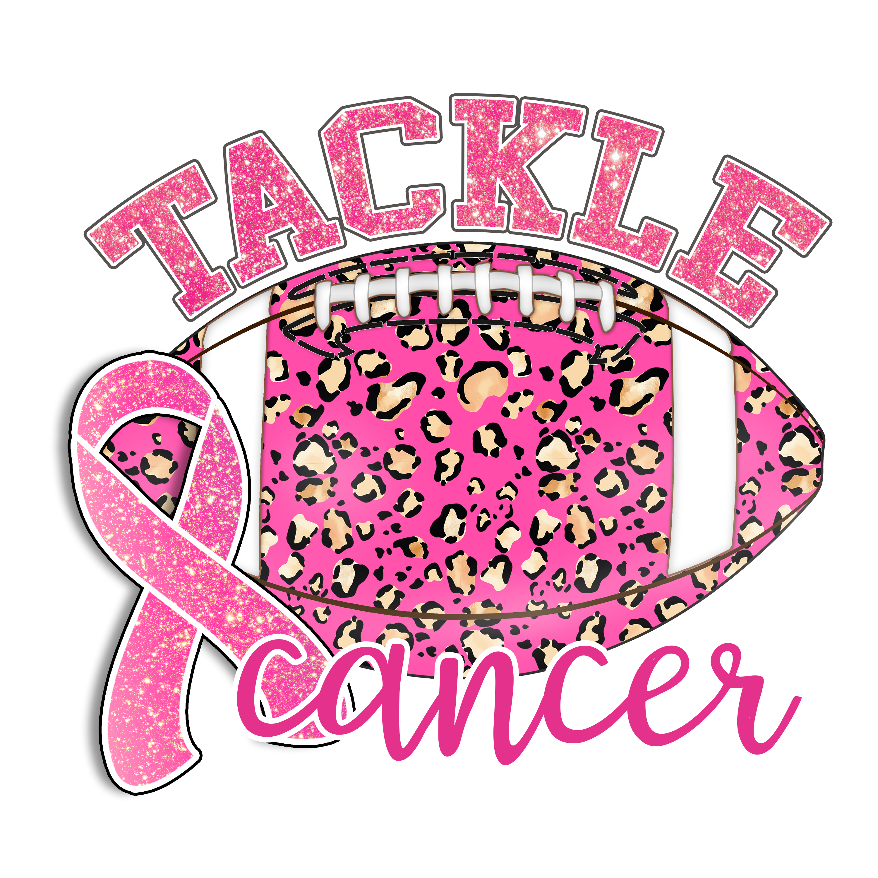 Sublimation Prints - Tackle Cancer - The Vinyl Haus