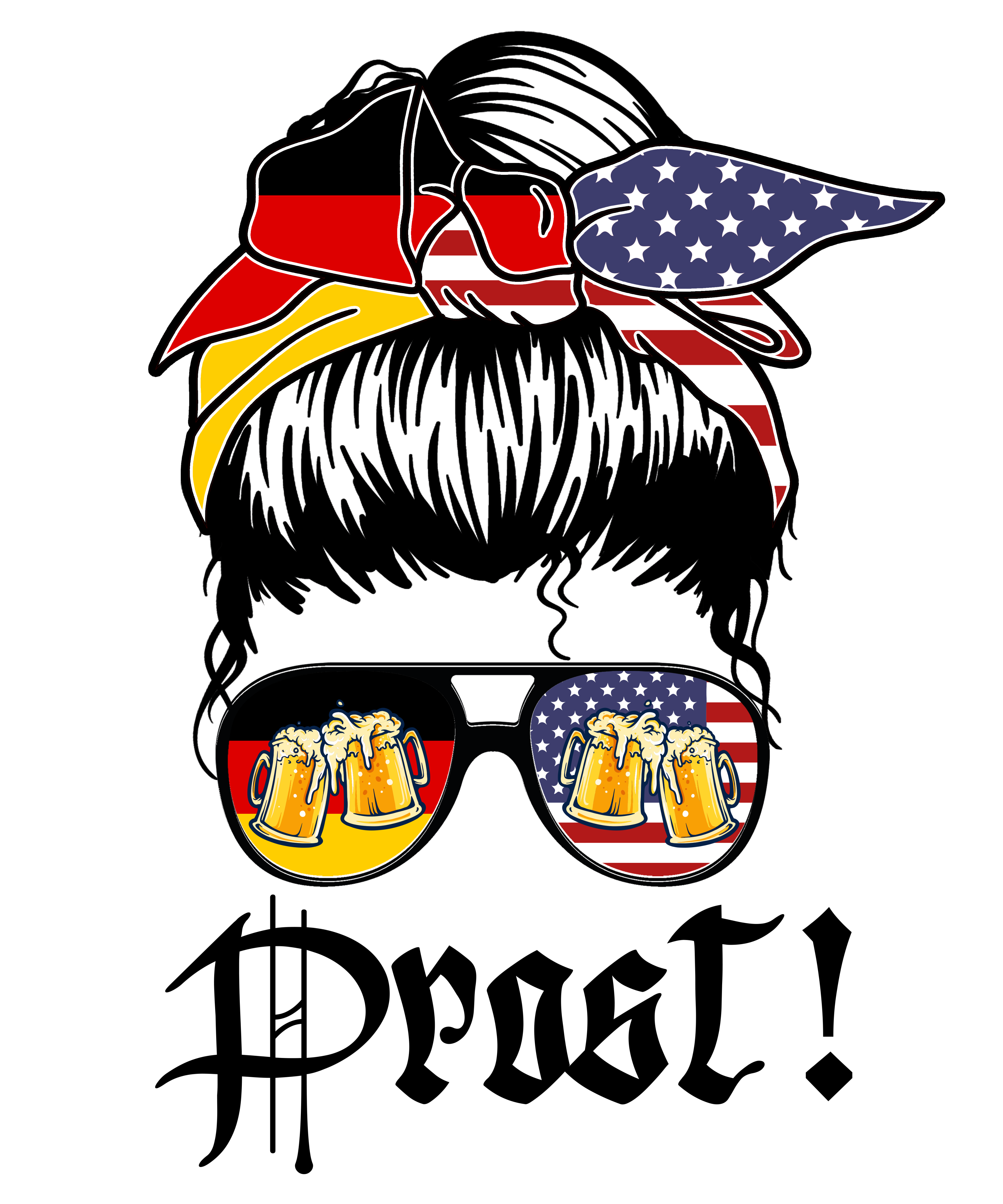 Sublimation Prints - Pints Pretzels and Prost - The Vinyl Haus