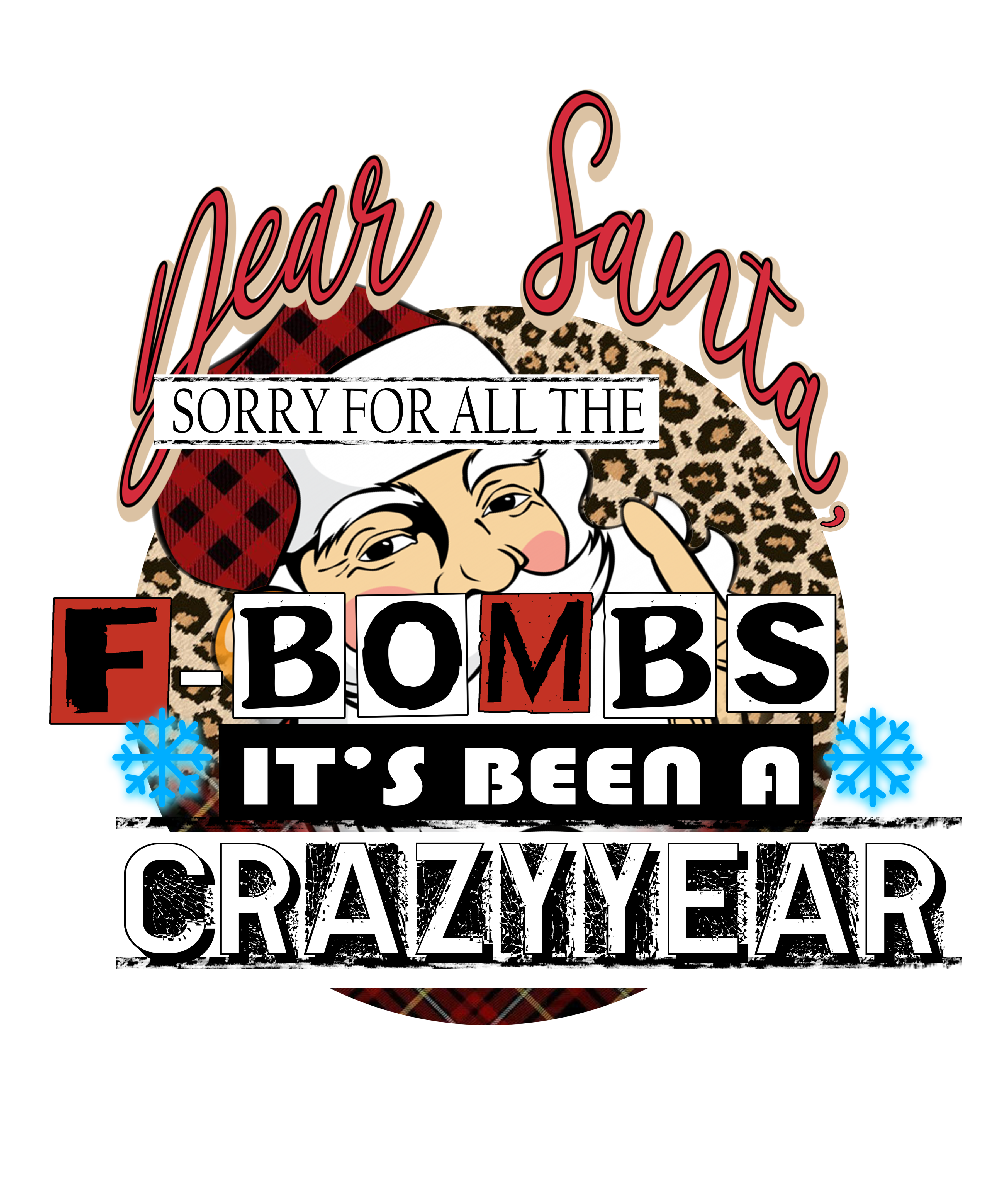 Sublimation Prints - Dear Santa - The Vinyl Haus Main image