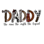 Sublimation Prints - Daddy The Man The Myth The Legend - The Vinyl Haus