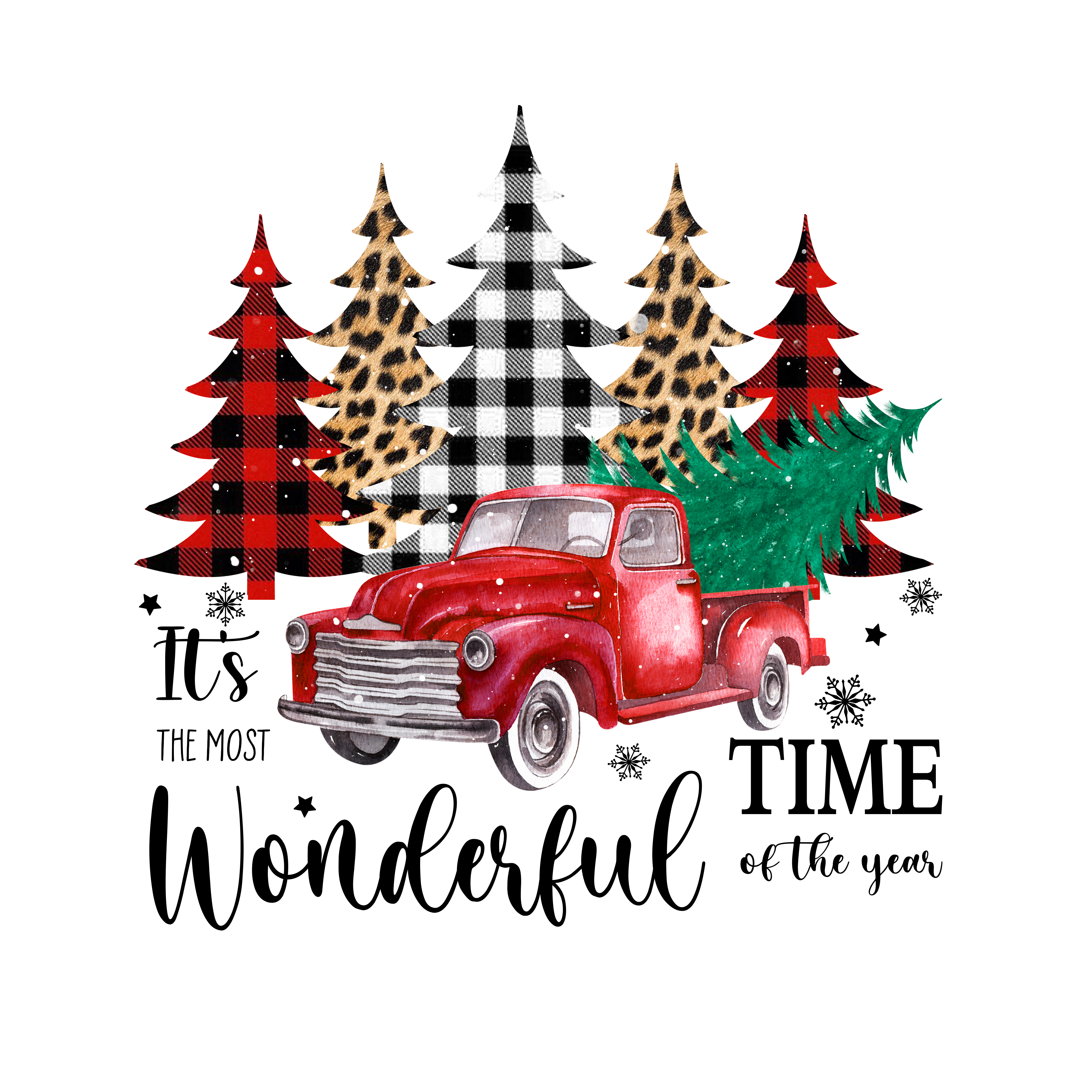 Sublimation Prints - Most Wonderful Time of the Year - The Vinyl Haus Main image