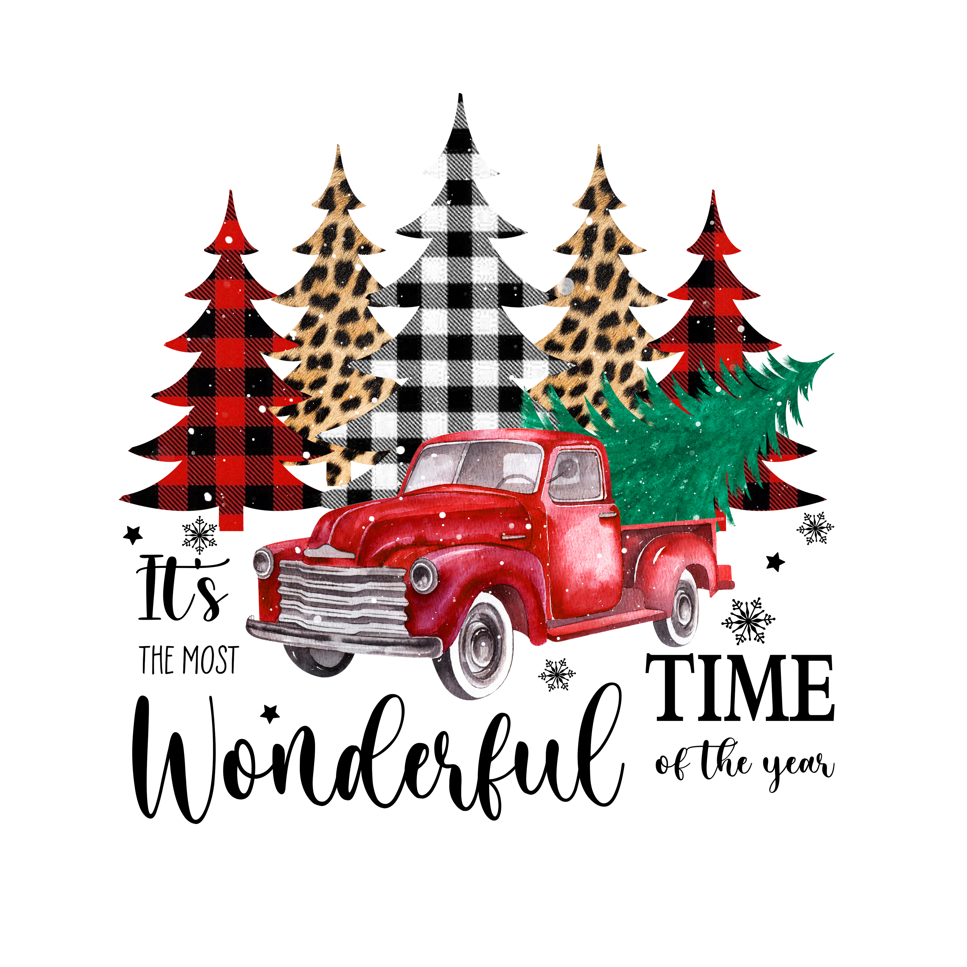 Sublimation Prints - Most Wonderful Time of the Year - The Vinyl Haus