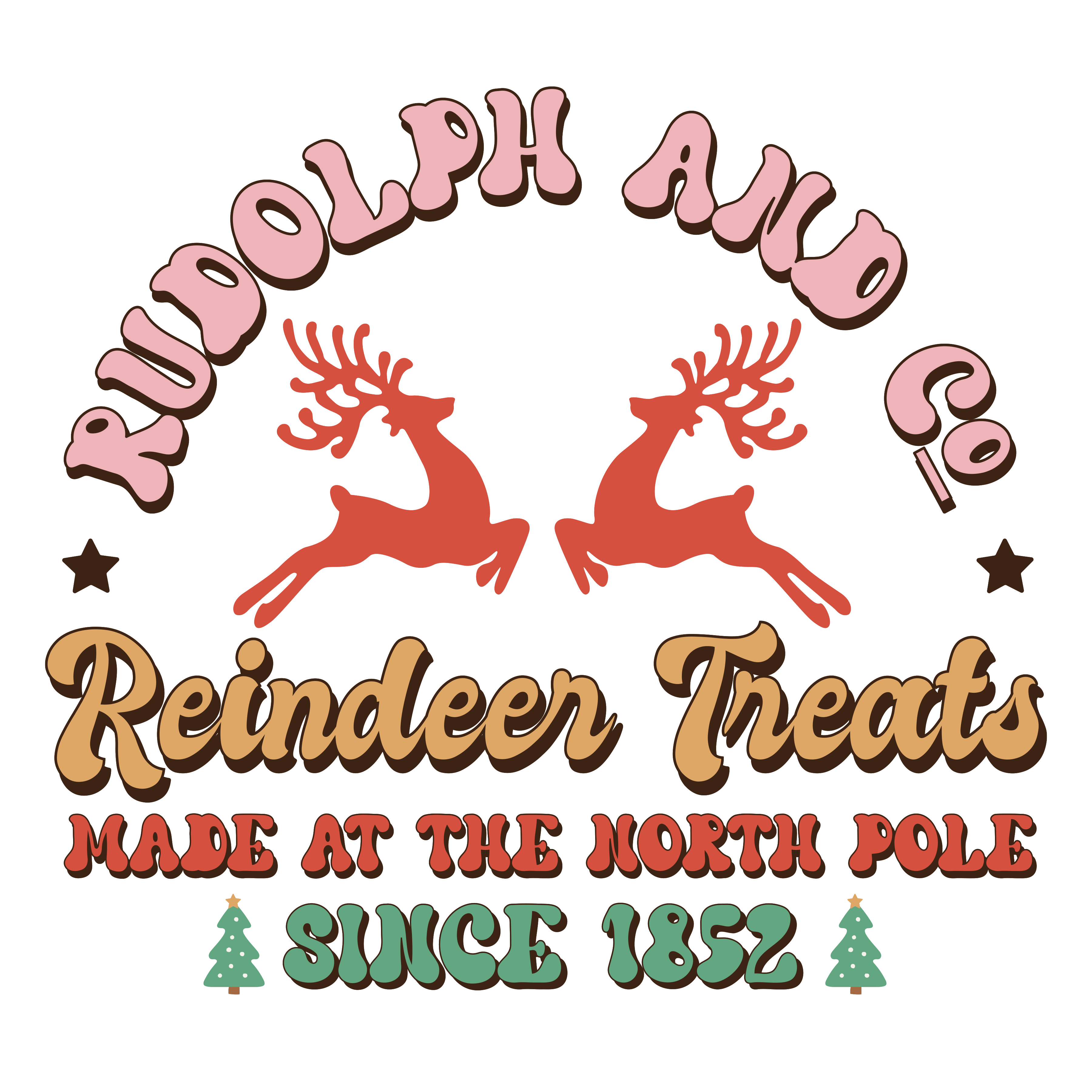 Sublimation Prints - Reindeer Treats - The Vinyl Haus