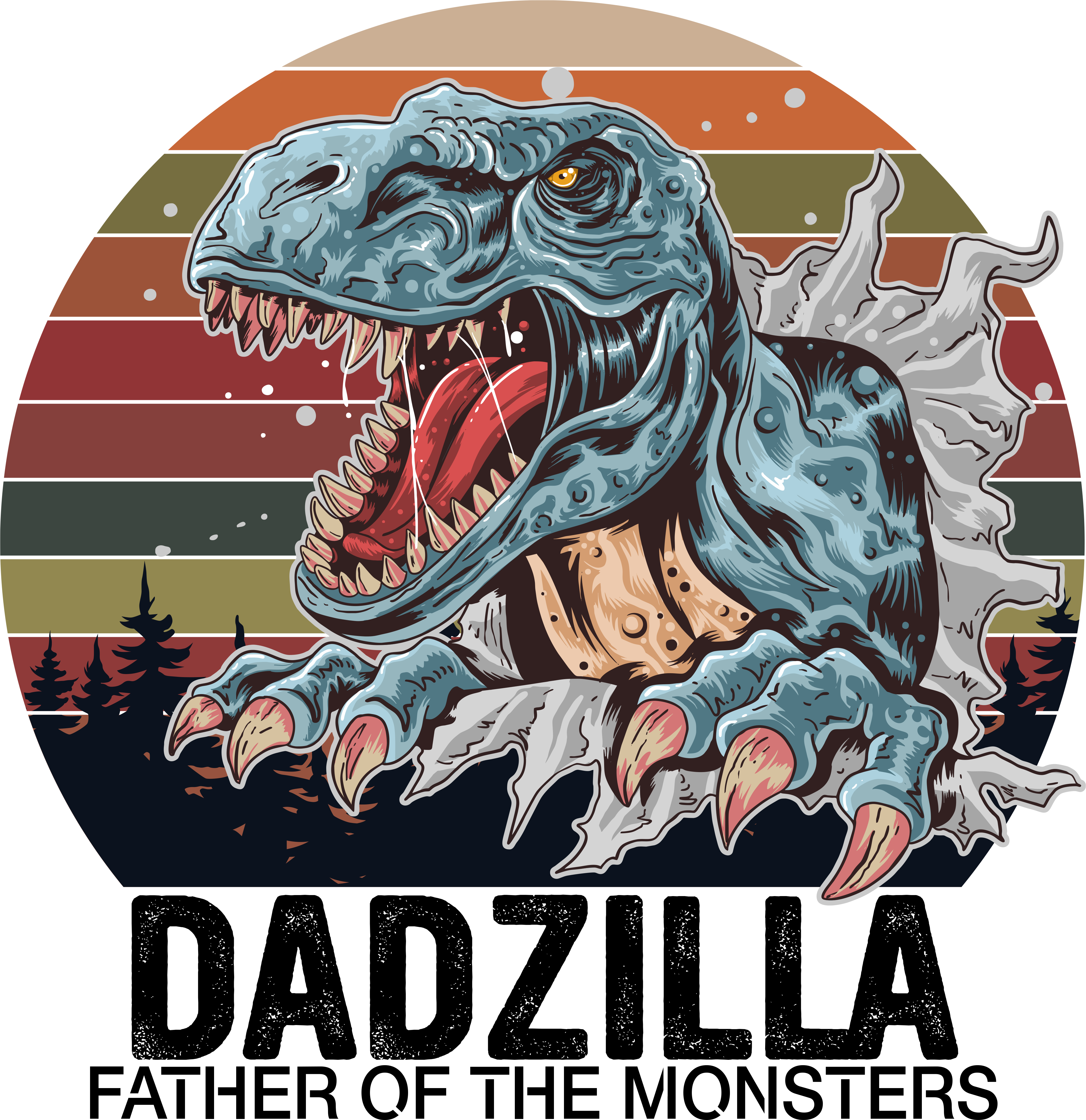 Sublimation Prints - Dadzilla – The Vinyl Haus