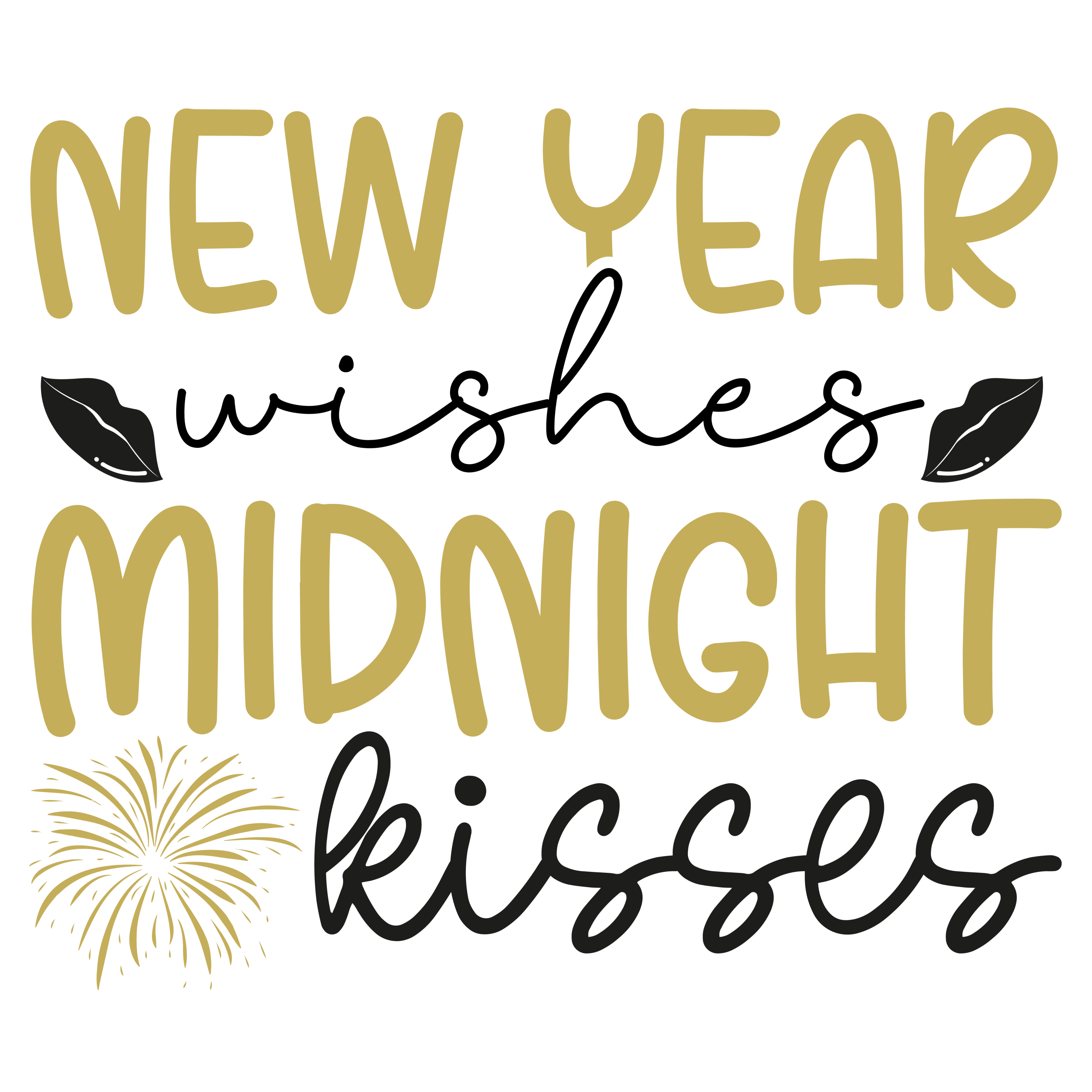 Sublimation Prints - New Year Wishes - The Vinyl Haus Main image