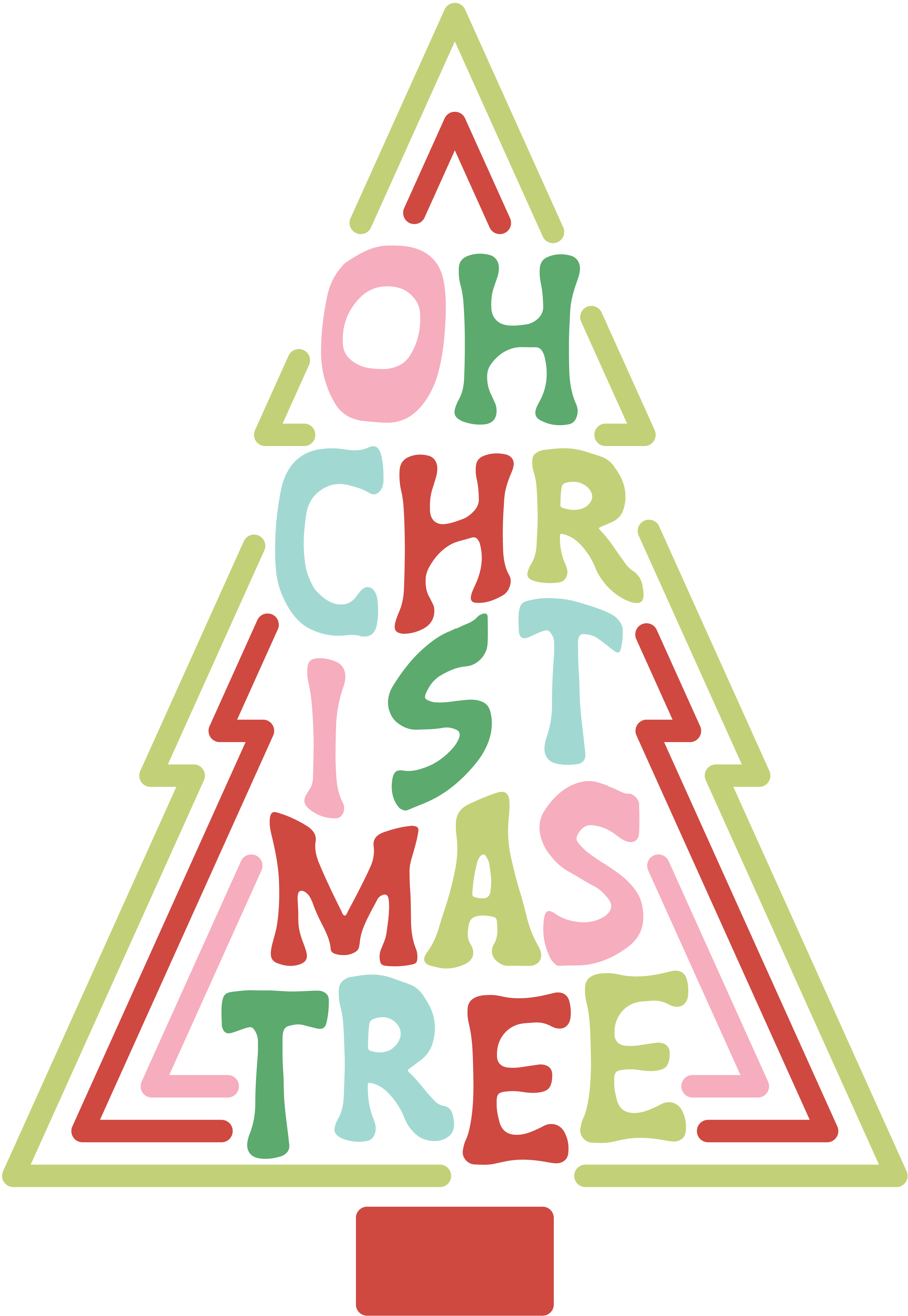 Sublimation Prints - Oh Christmas Tree - The Vinyl Haus Main image