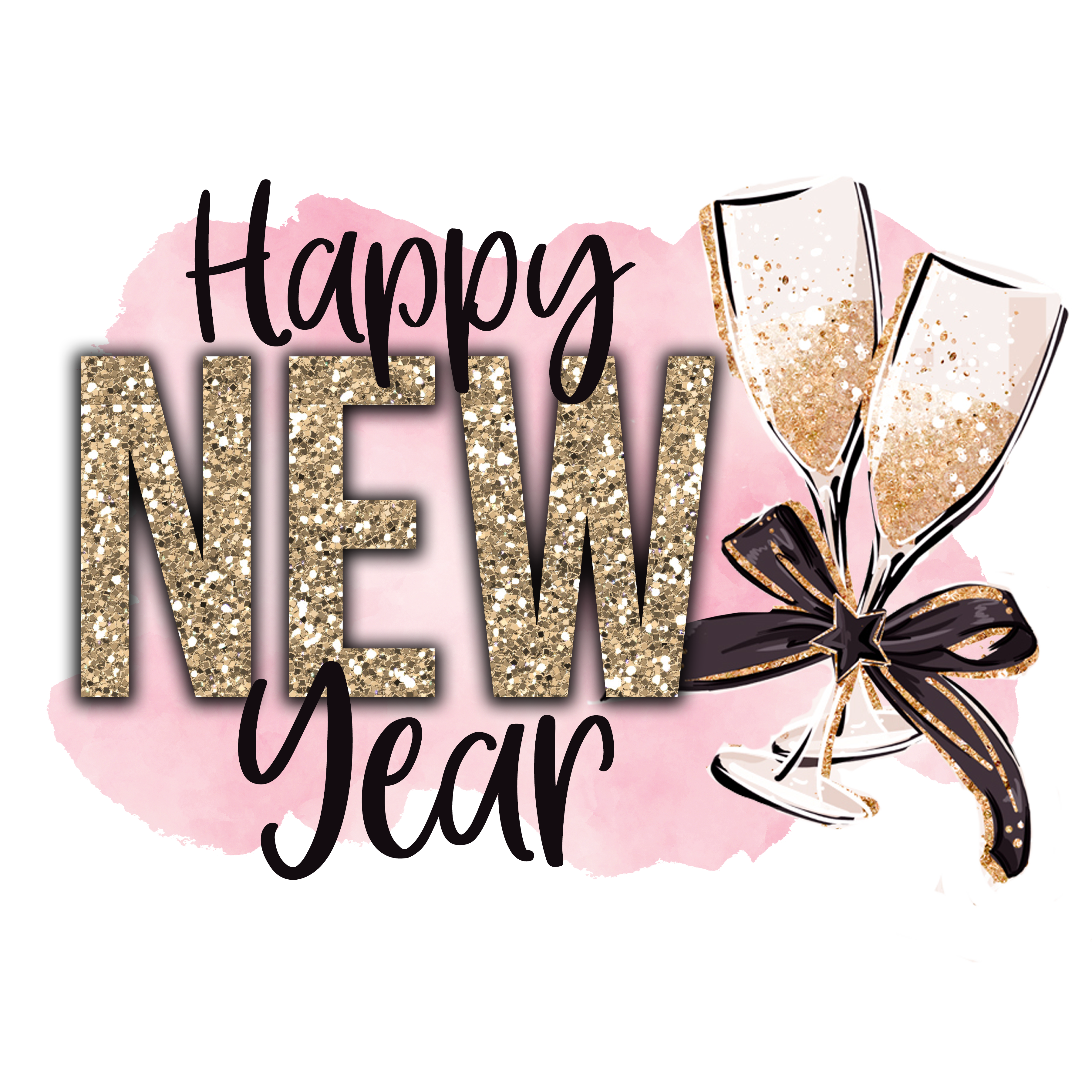 Sublimation Prints - Happy New Year - The Vinyl Haus Main image