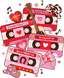 Sublimation Prints - Valentine Cassettes - The Vinyl Haus