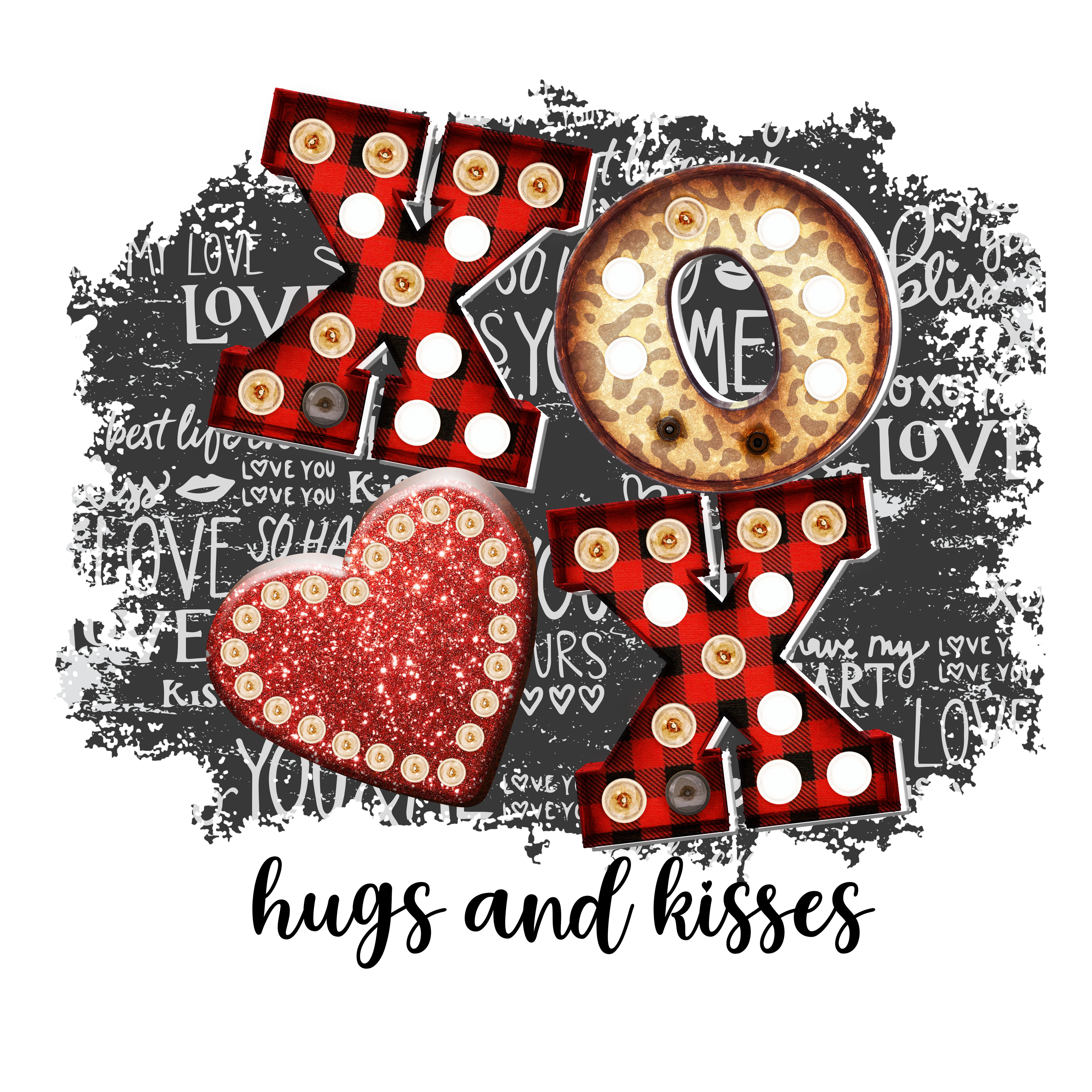 Sublimation Prints - XOXO - The Vinyl Haus