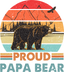 Sublimation Prints - Proud Papa Bear - The Vinyl Haus