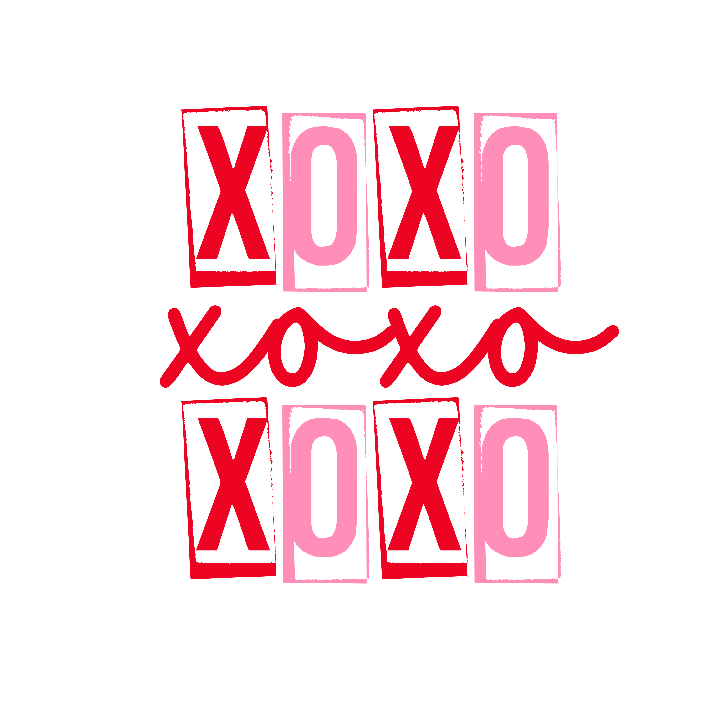 Sublimation Prints - XOXOXO - The Vinyl Haus Main image