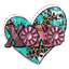 HTV Prints - Western Heart XOXO - The Vinyl Haus