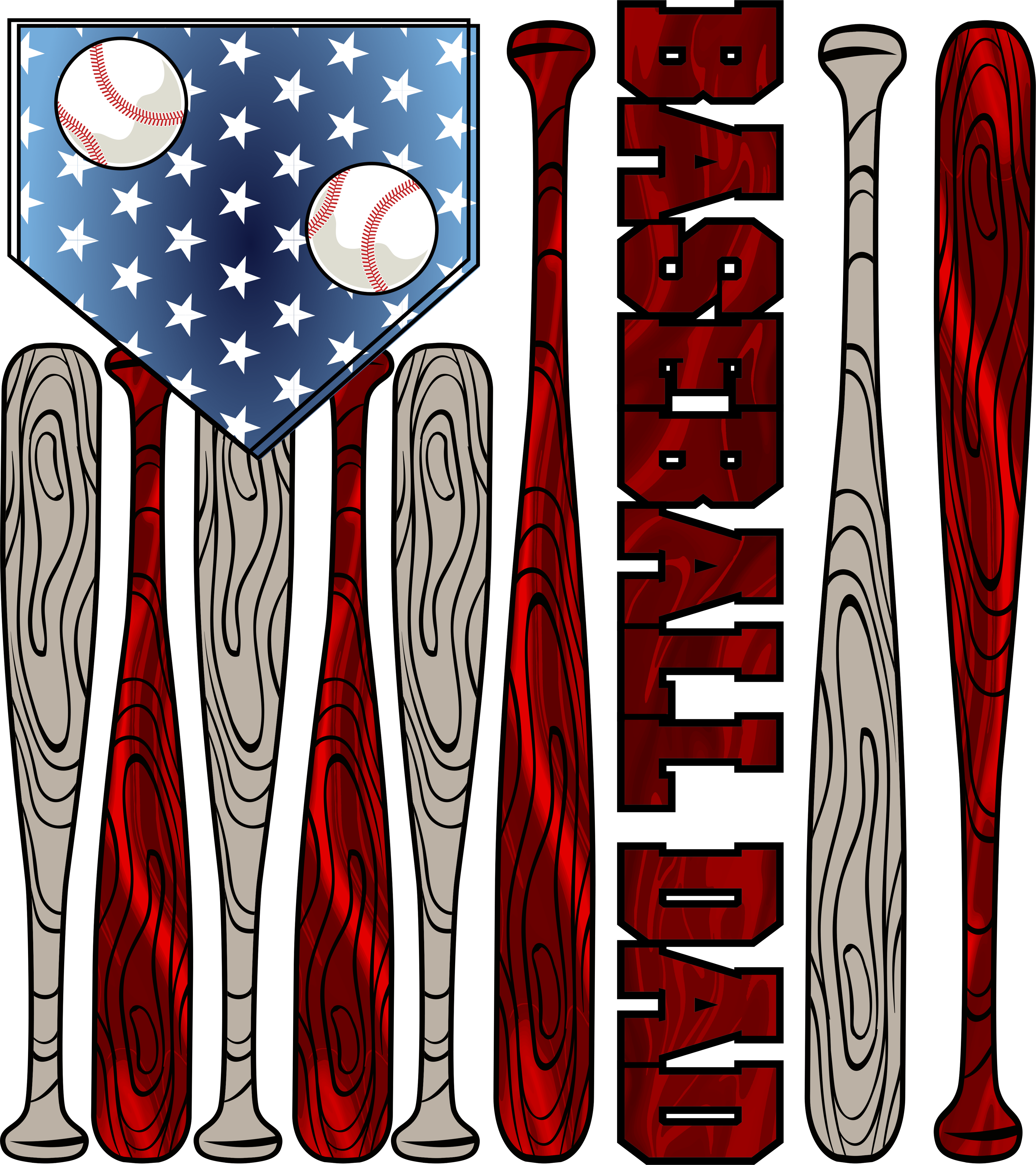 Sublimation Prints - Baseball Dad - The Vinyl Haus