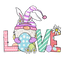 HTV Prints - Easter Gnome LOVE - The Vinyl Haus