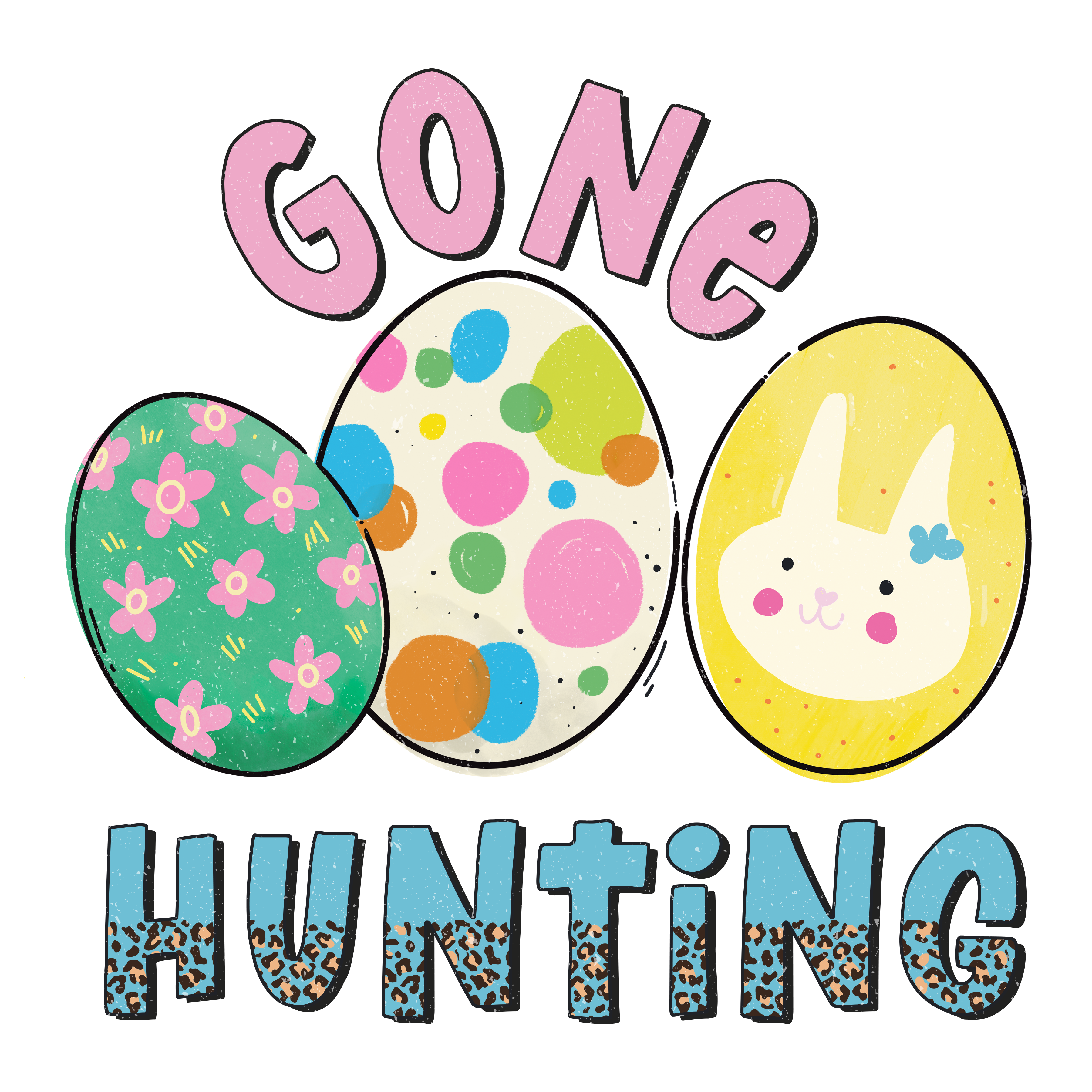 Sublimation Prints - Gone Hunting - The Vinyl Haus Main image