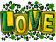 Sublimation Prints - Green Leopard LOVE - The Vinyl Haus