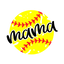 HTV Prints - Softball Mama - The Vinyl Haus