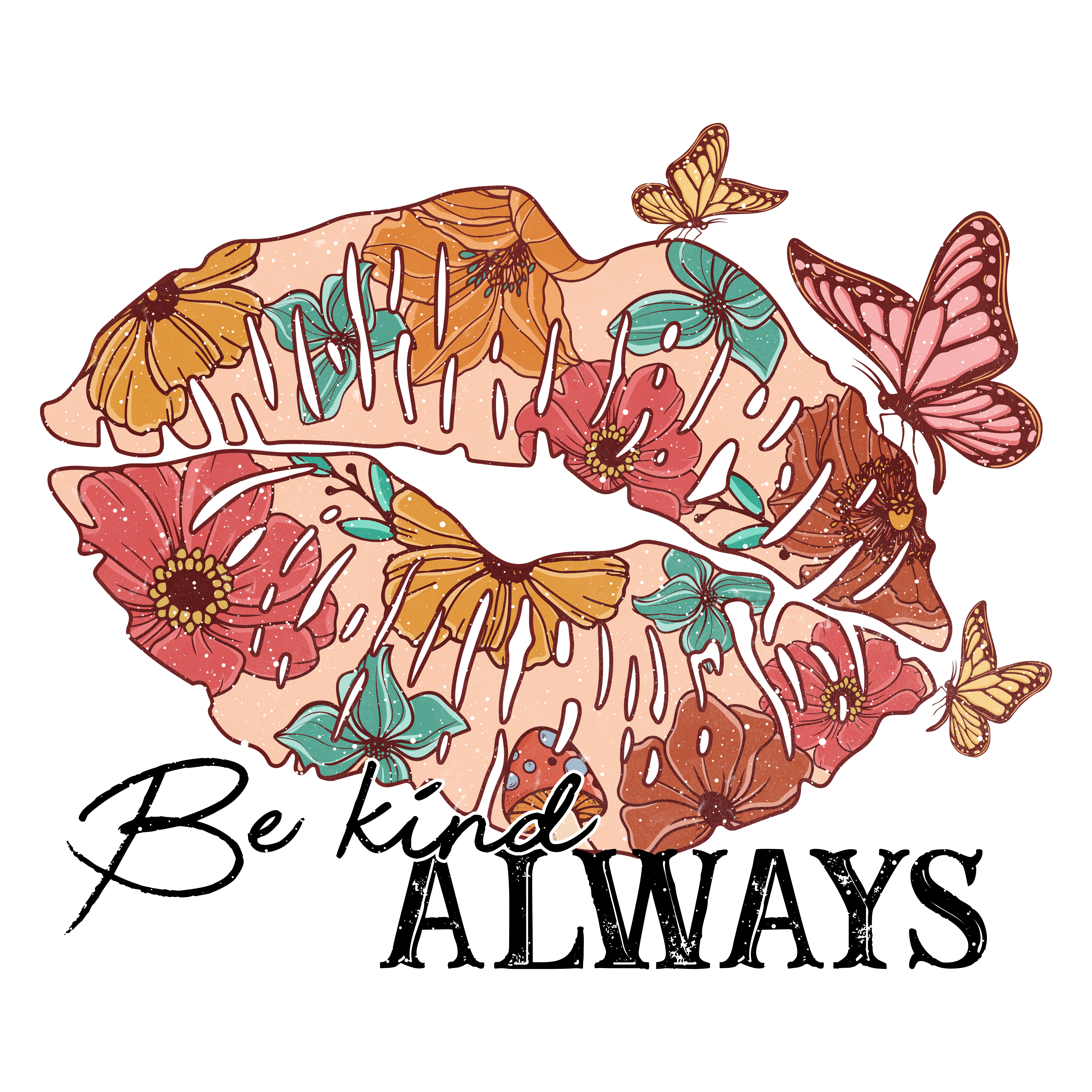 Sublimation Prints - Be Kind Always - The Vinyl Haus Main image