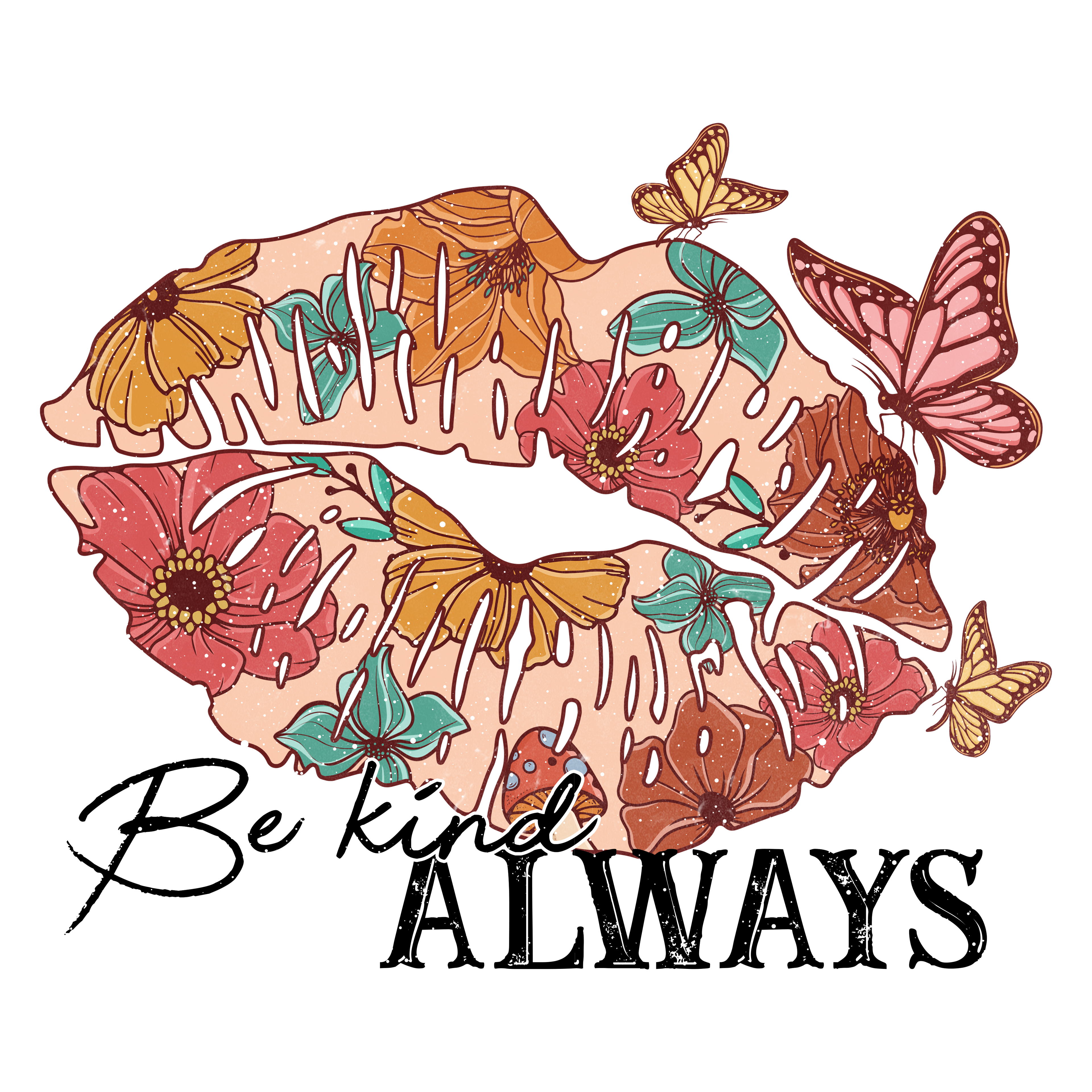 Sublimation Prints - Be Kind Always - The Vinyl Haus