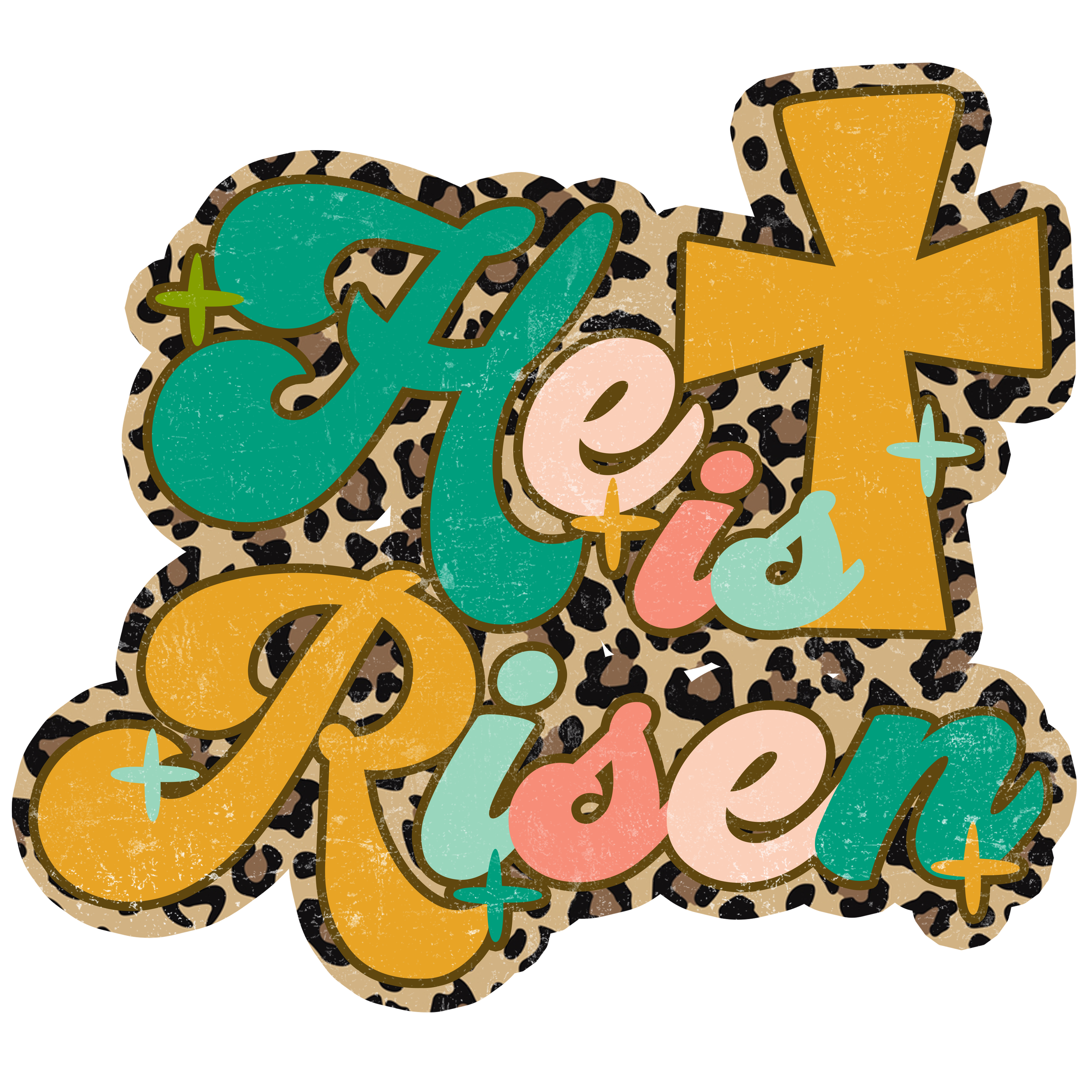 Sublimation Prints - He Is Risen - The Vinyl Haus