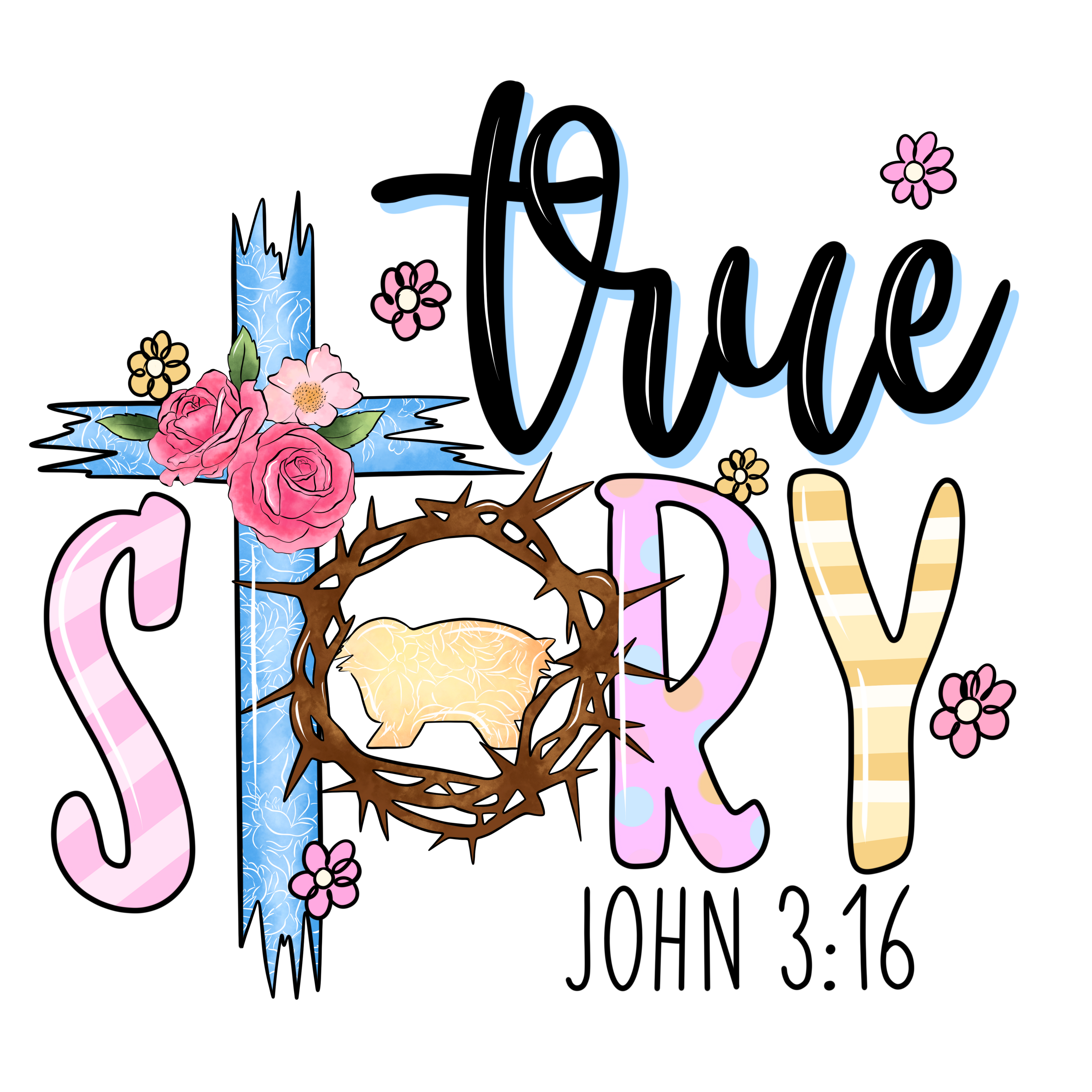 HTV Prints - Easter True Story - The Vinyl Haus