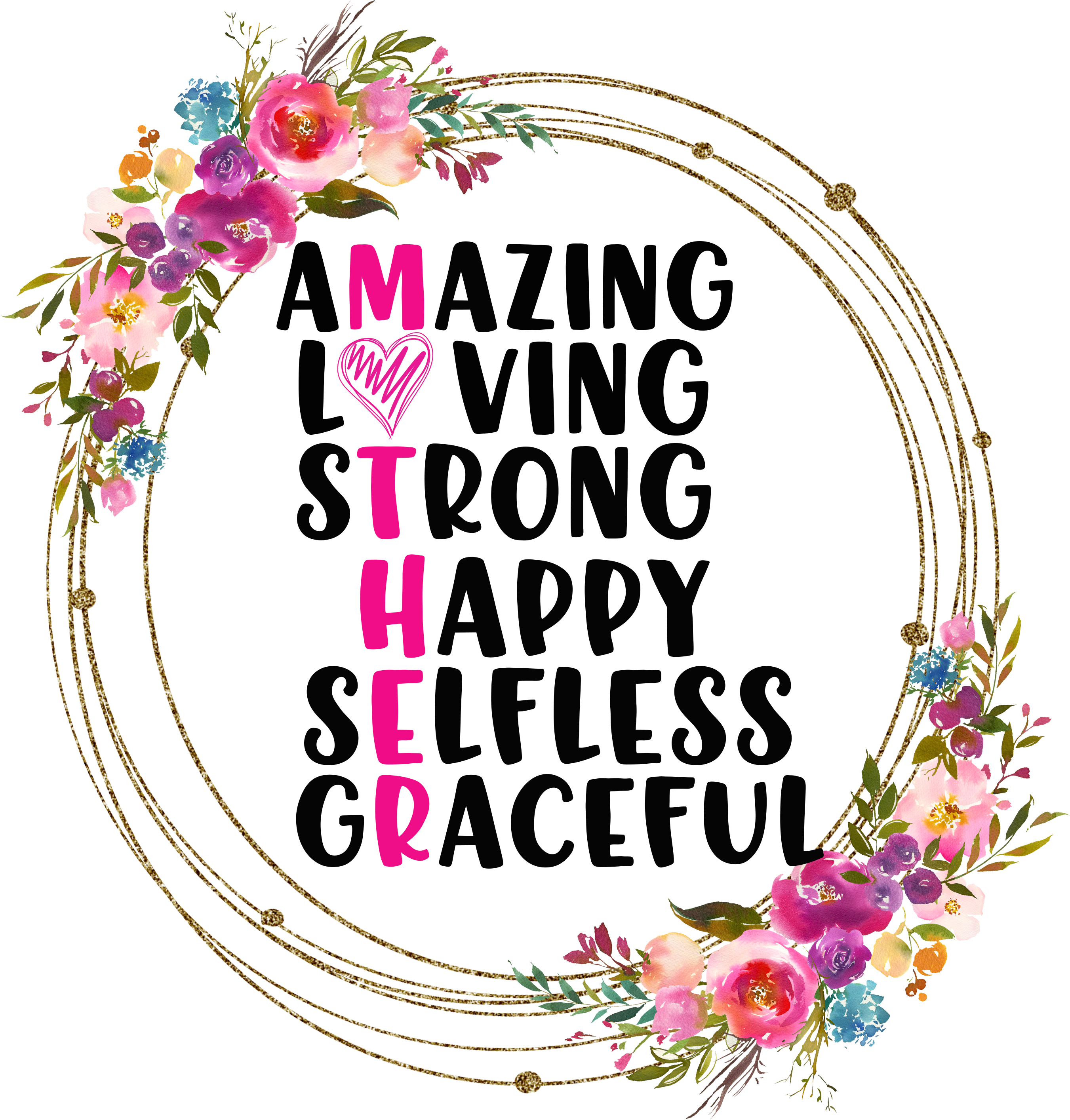 Sublimation Prints -Amazing Mother - The Vinyl Haus Main image